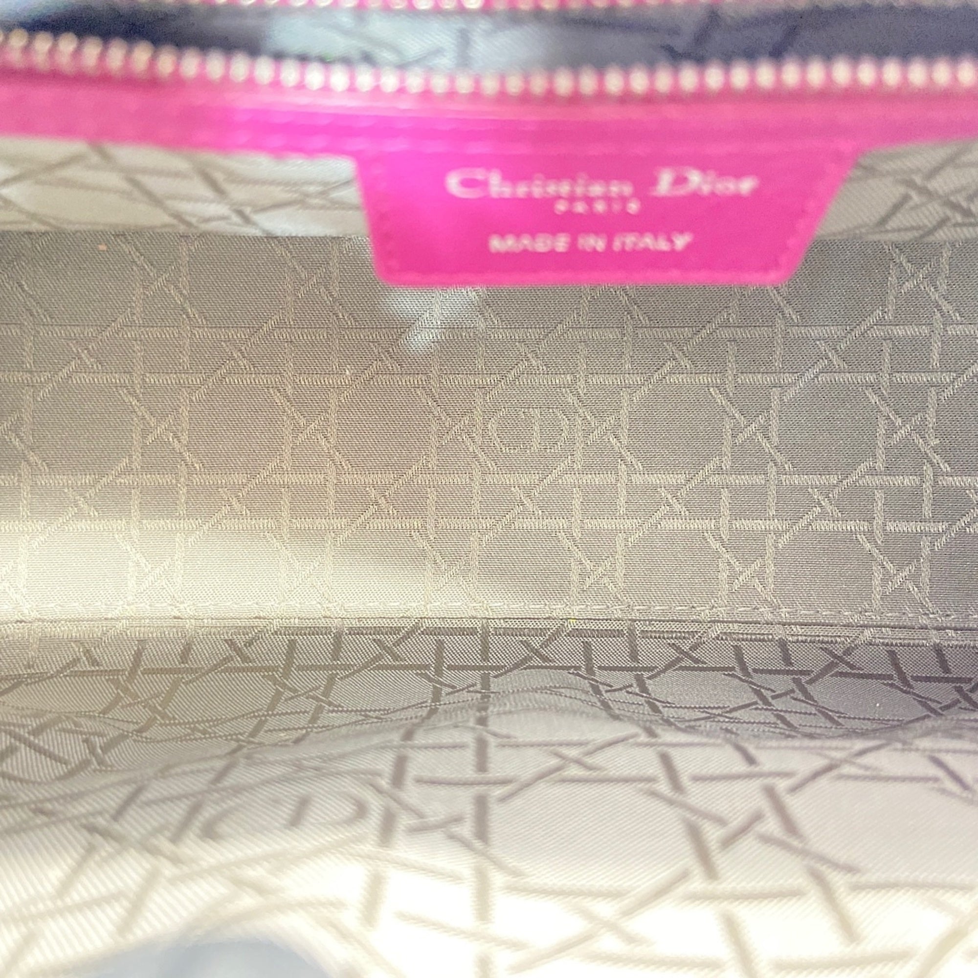 Christian Dior Purple Handbag Shoulder Bag (Pre-Owned)
