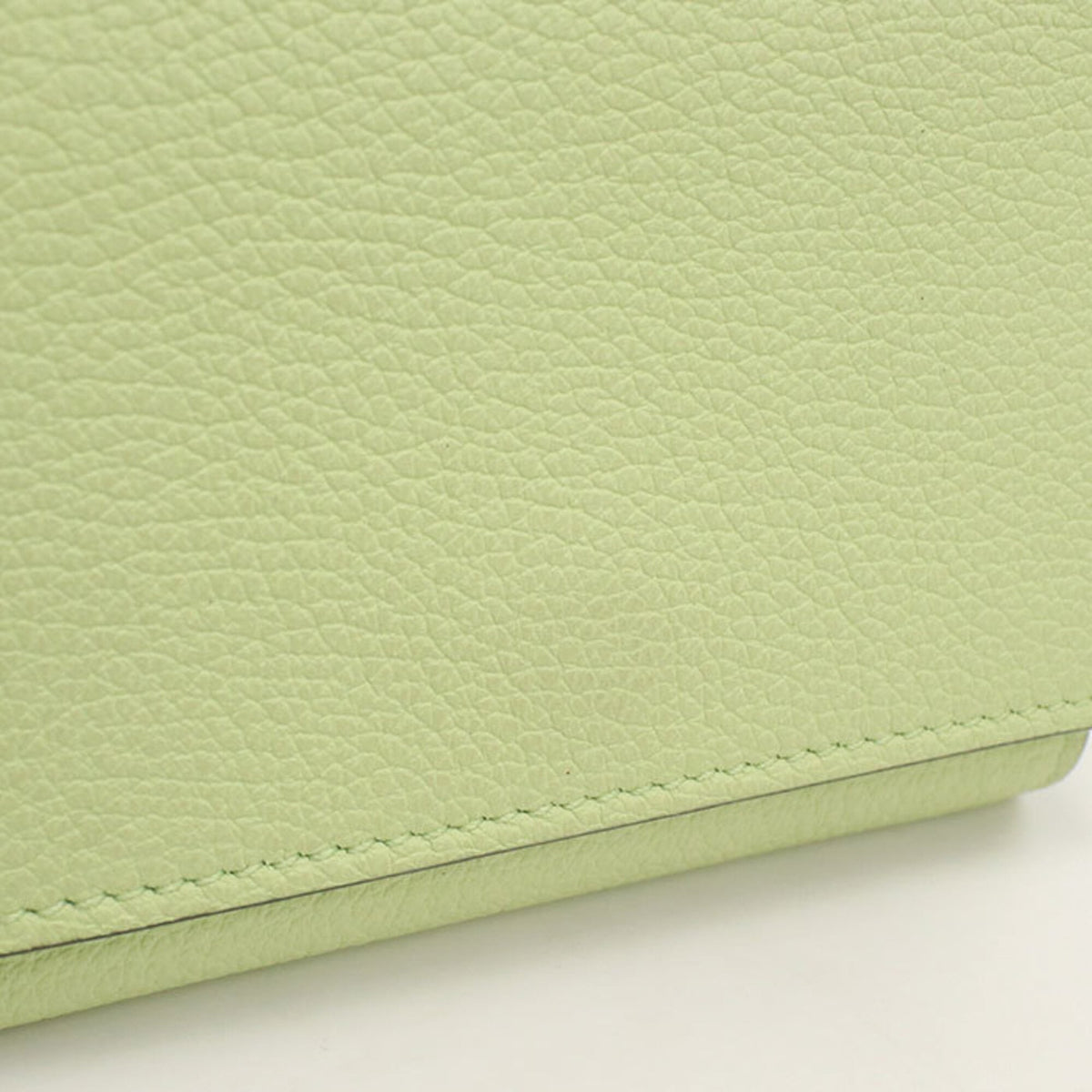 Gucci Green Leather Wallet (Tri-Fold) (Pre-Owned)