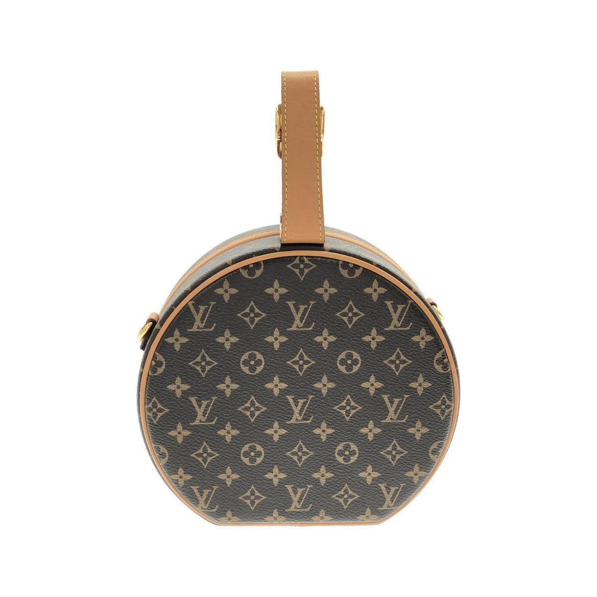 Louis Vuitton Brown Coated Canvas Handbag (Pre-Owned)