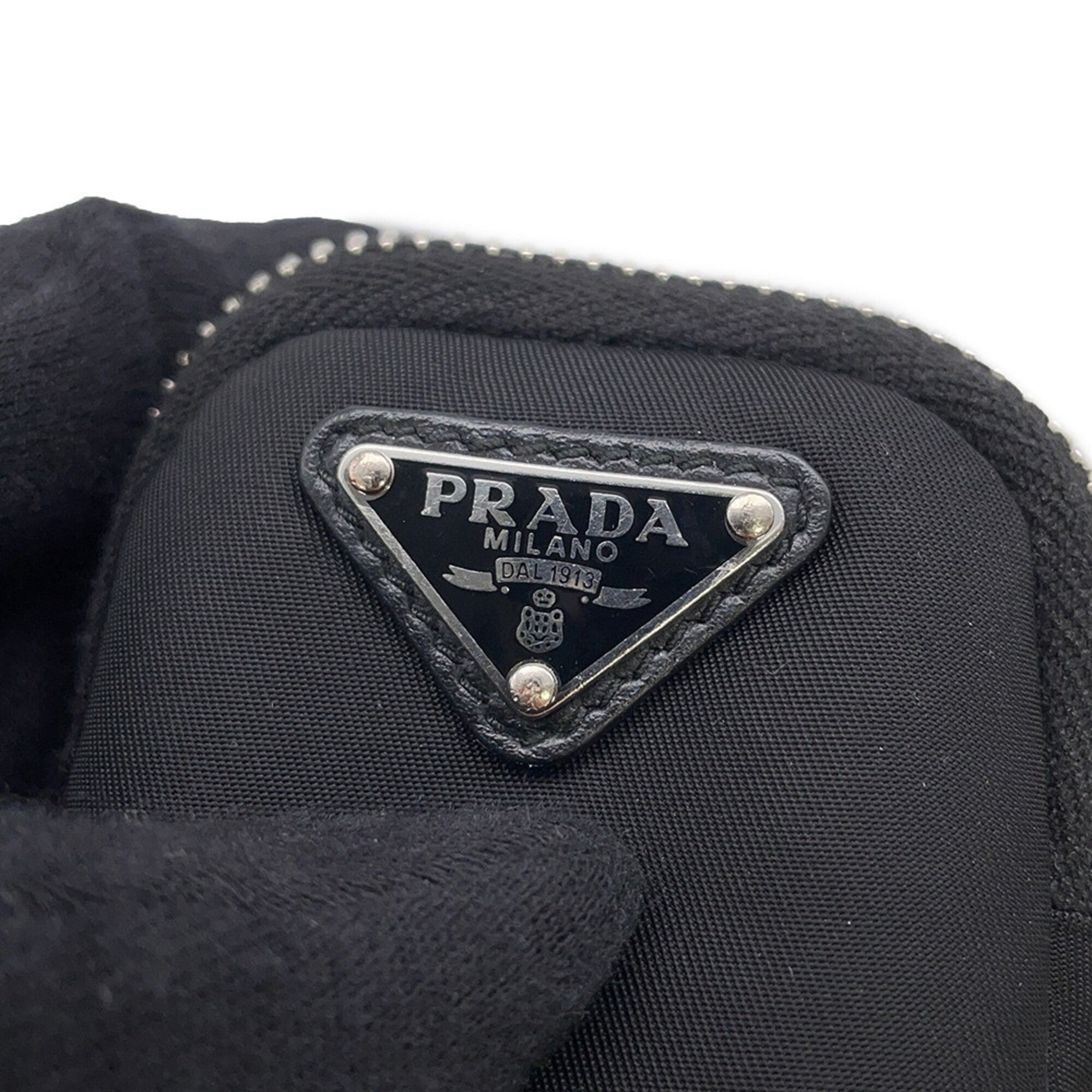 Prada Black Nylon Handbag (Pre-Owned)