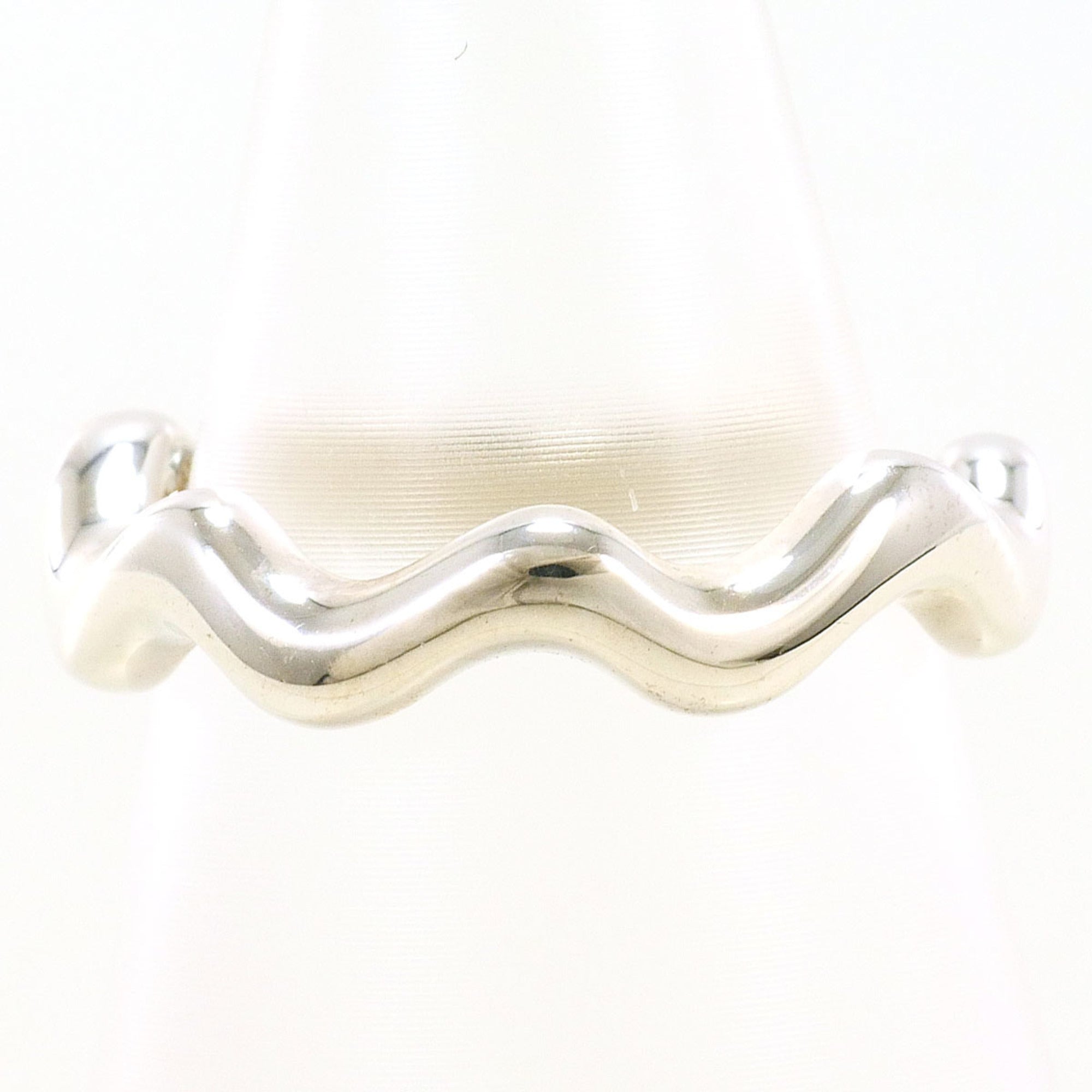 Tiffany Silver Silver 925 Band Ring (Pre-Owned)