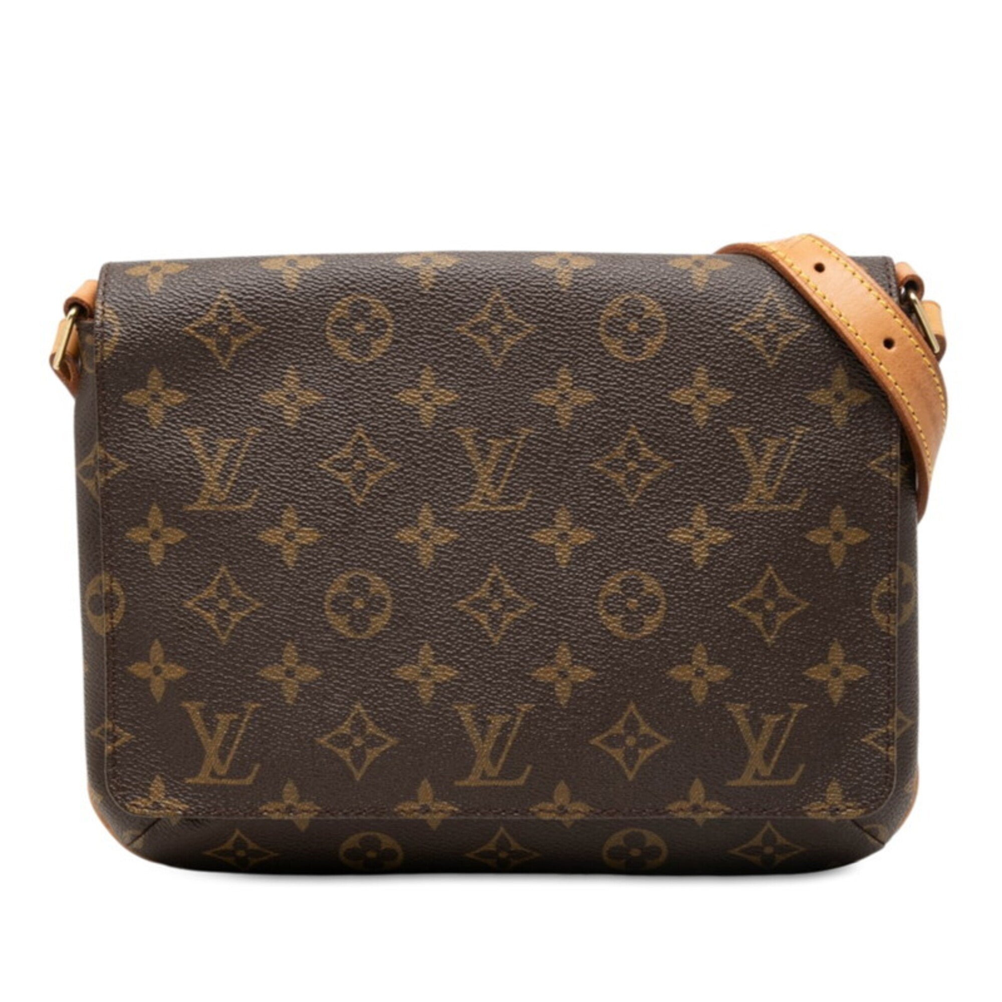 Louis Vuitton Monogram Brown Pvc Leather Shoulder Bag (Pre-Owned)