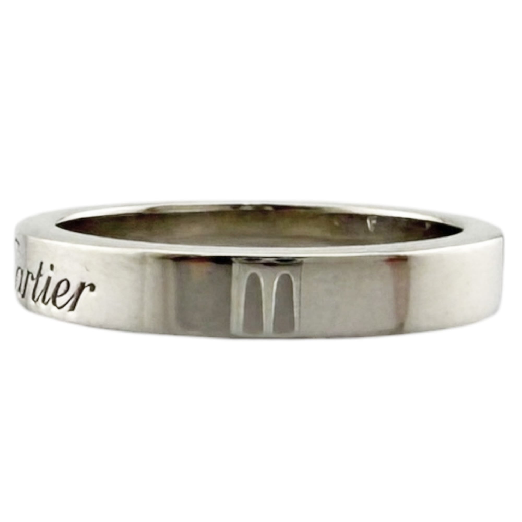 Cartier Platinum 950 Band Ring (Pre-Owned)