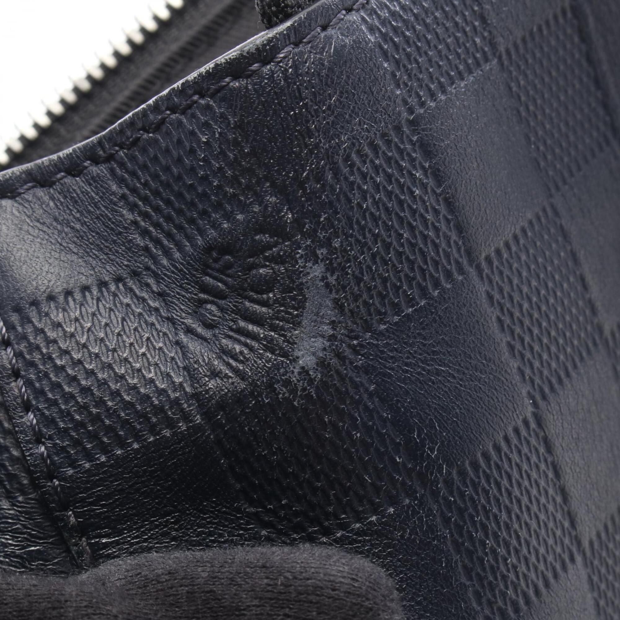 Louis Vuitton Black Infini Navy Damier Infini Handbag Shoulder Bag (Pre-Owned)