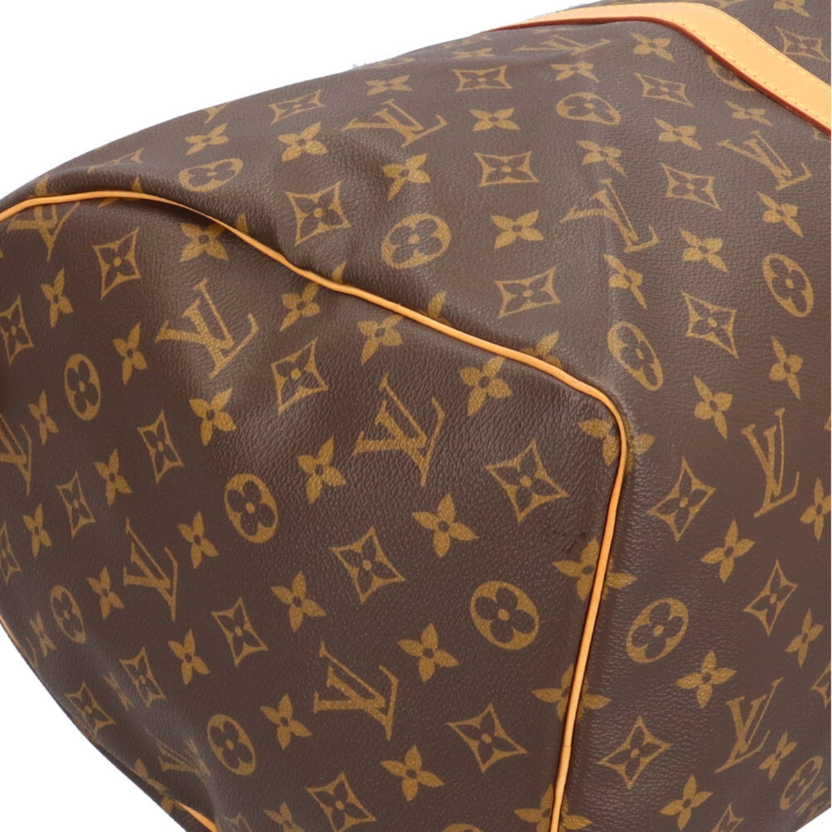 Louis Vuitton Brown Monogram Canvas Boston Bag Handbag (Pre-Owned)