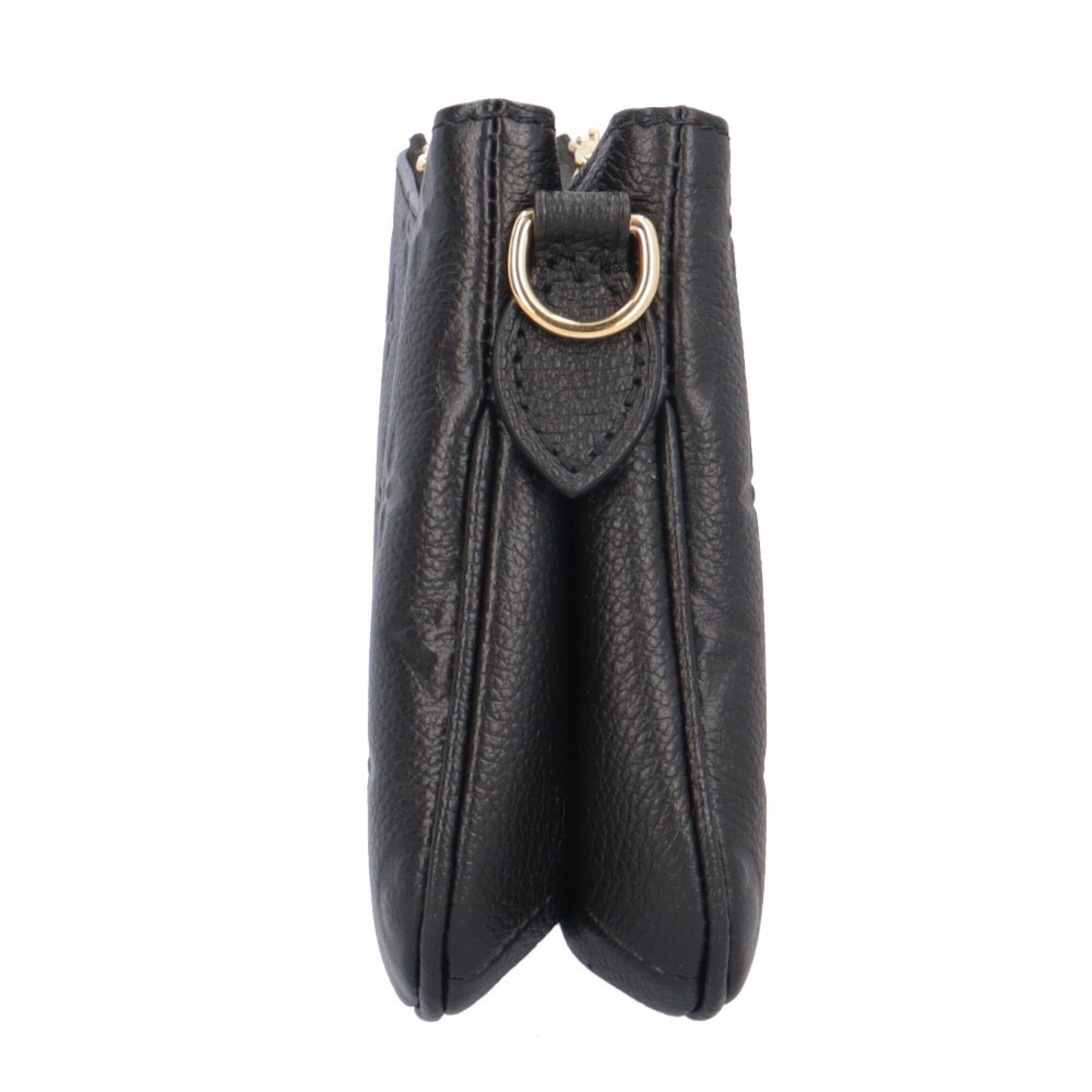 Louis Vuitton Monogram Empreinte Black Noir Monogram Empreinte Pochette Shoulder Bag (Pre-Owned)
