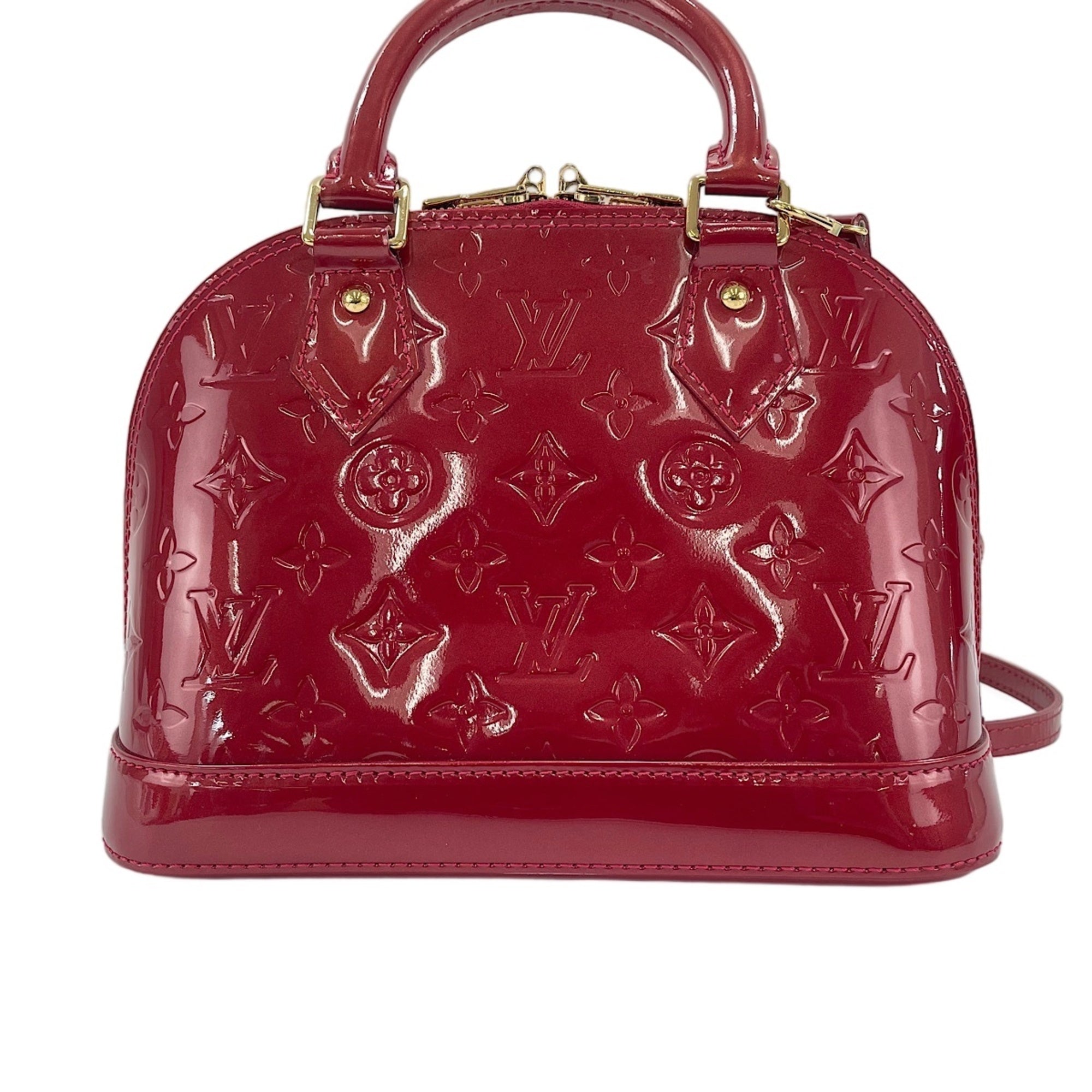 Louis Vuitton Red Color Handbag (Pre-Owned)