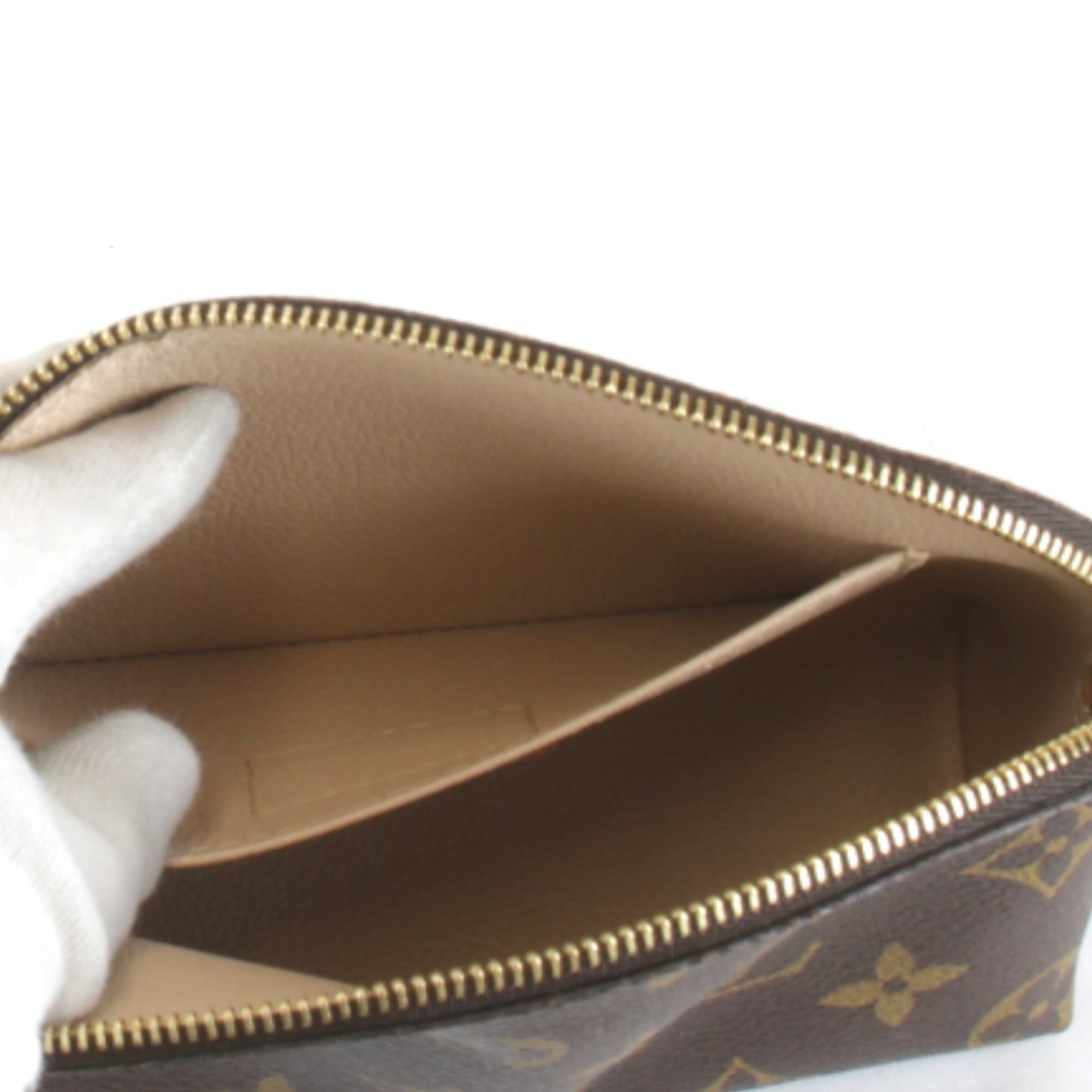 Louis Vuitton Brown Monogram Monogram Pouch (Pre-Owned)