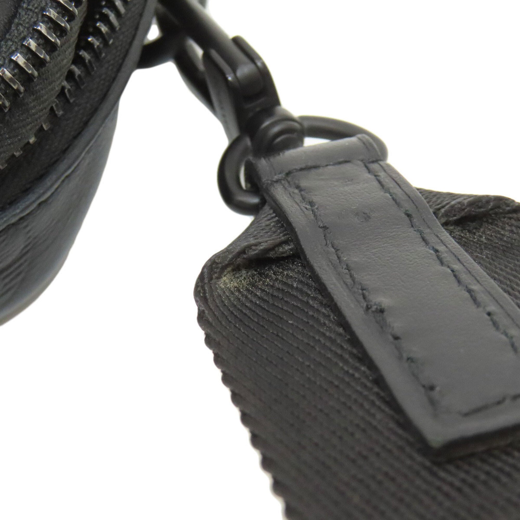 Louis Vuitton Black Monogram Shadow Shoulder Bag (Pre-Owned)