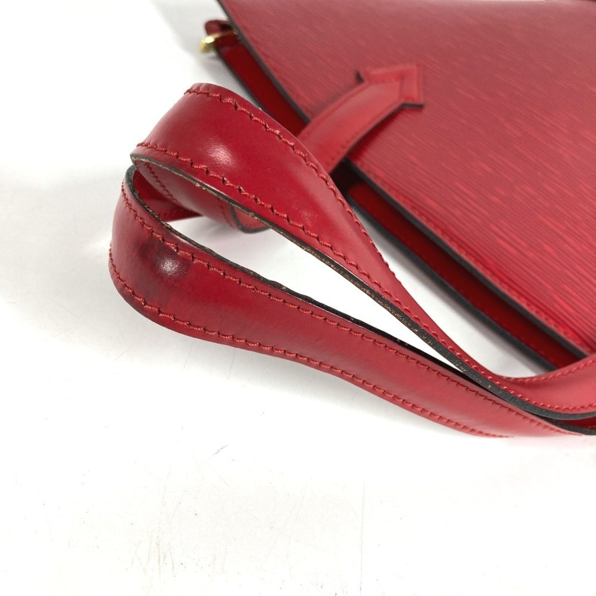 Louis Vuitton Epi Castilian Red Red Color Epi Leather Handbag Shoulder Bag Tote Bag (Pre-Owned)