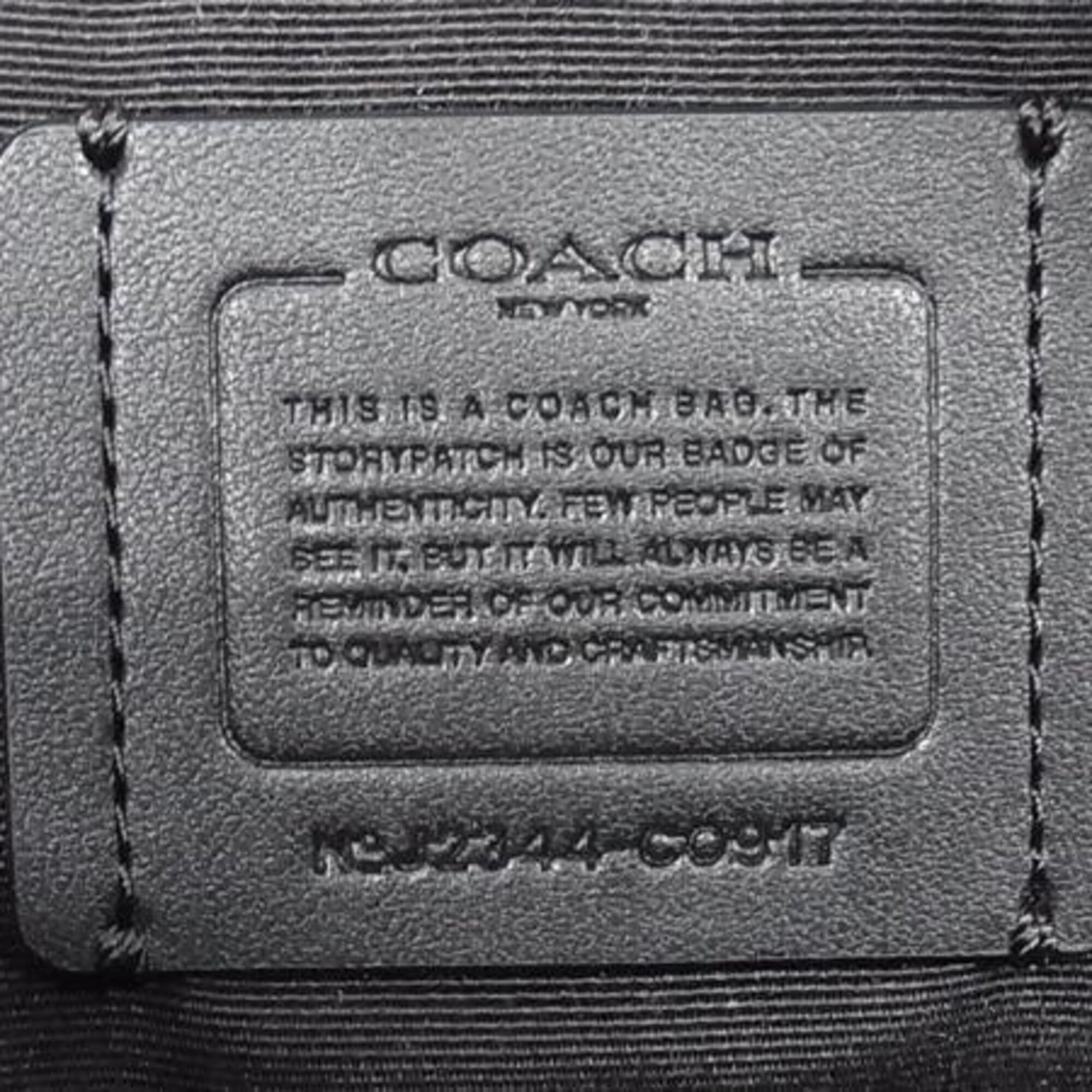 Coach Metallic Pink Leather Shoulder Bag (Pre-Owned)