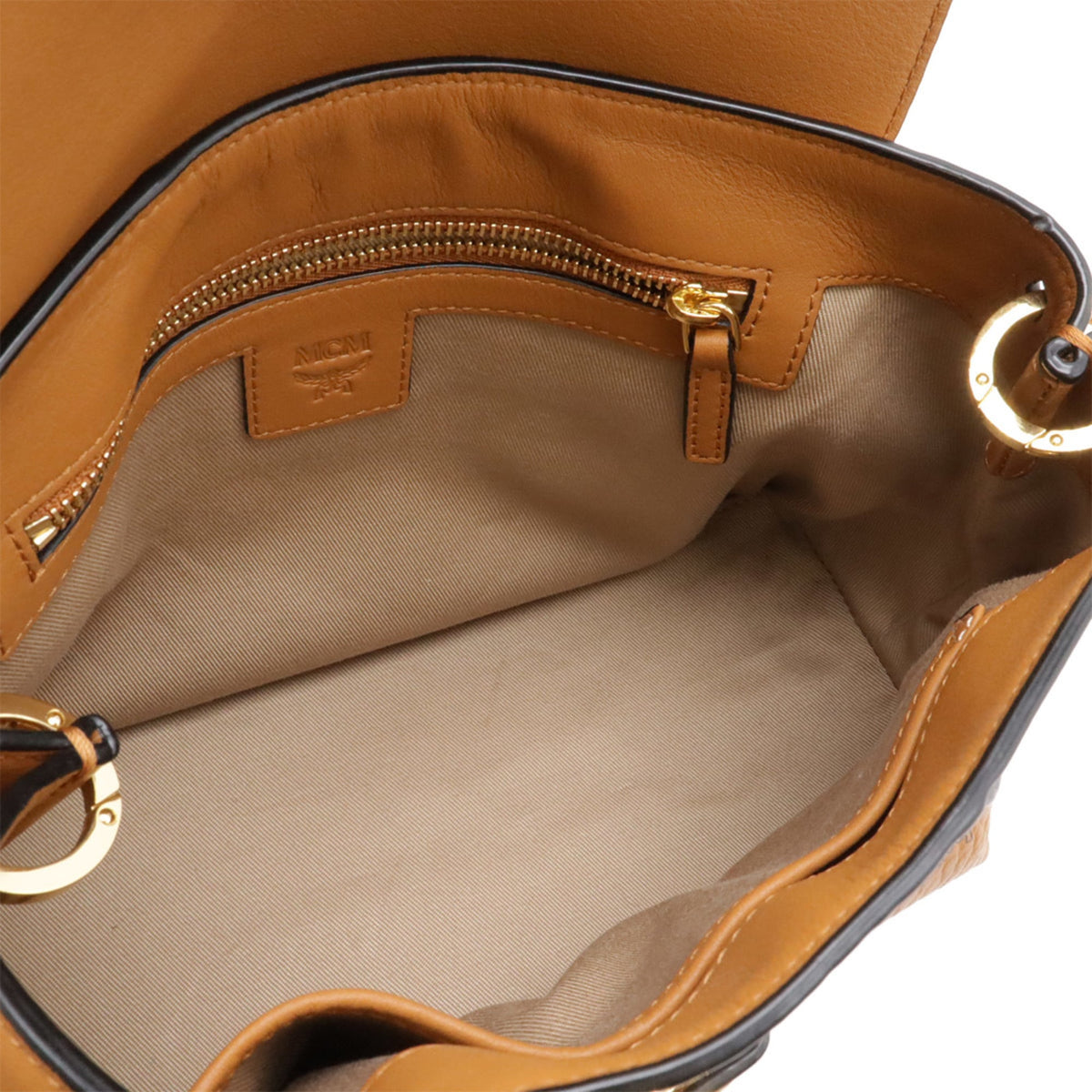 Mcm Brown Pvc Shoulder Bag (Pre-Owned)