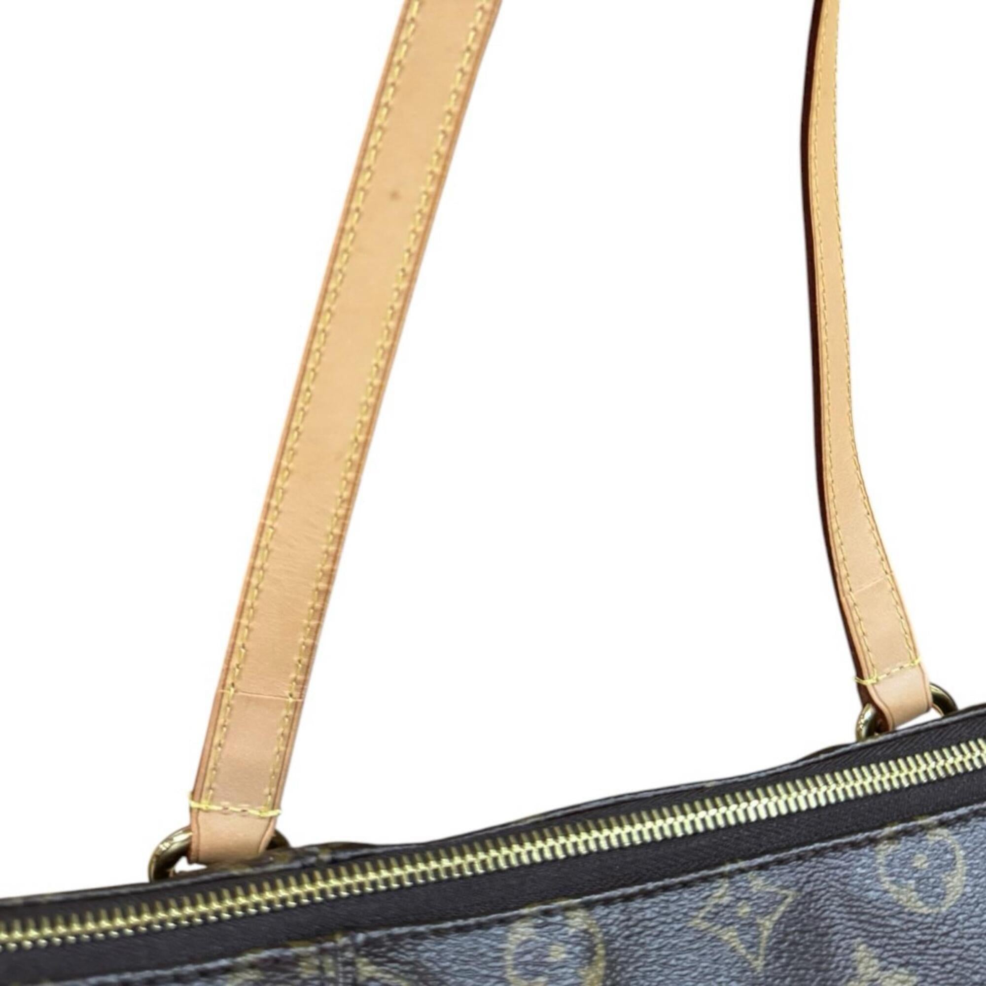 Louis Vuitton Brown Monogram Canvas Tote Bag (Pre-Owned)
