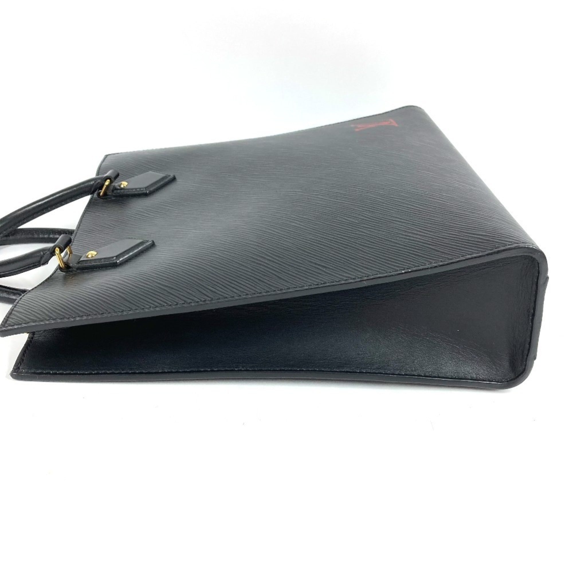 Louis Vuitton Black Epi Leather Handbag Shoulder Bag Tote Bag (Pre-Owned)