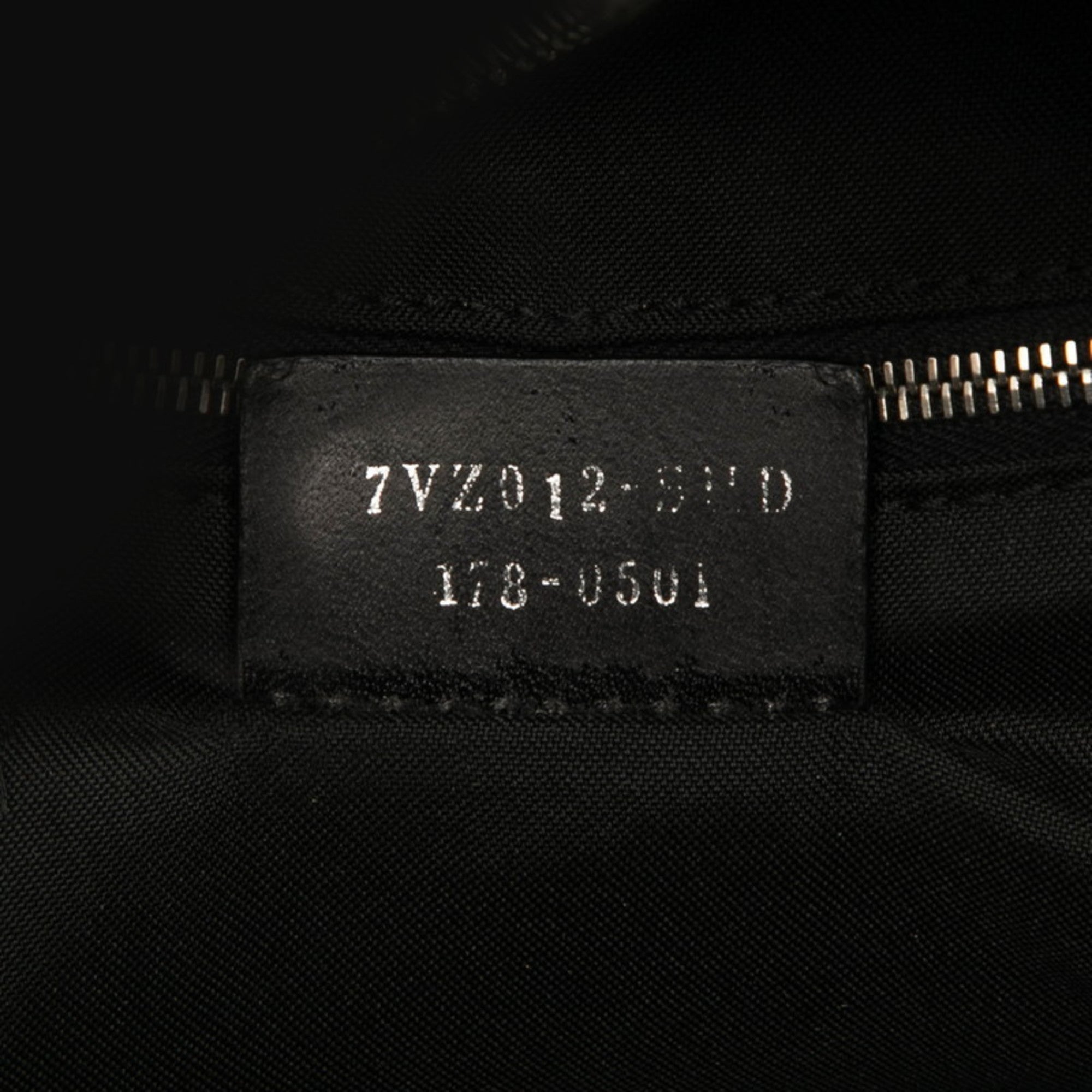 Fendi Black Leather Nylon Backpack (Pre-Owned)