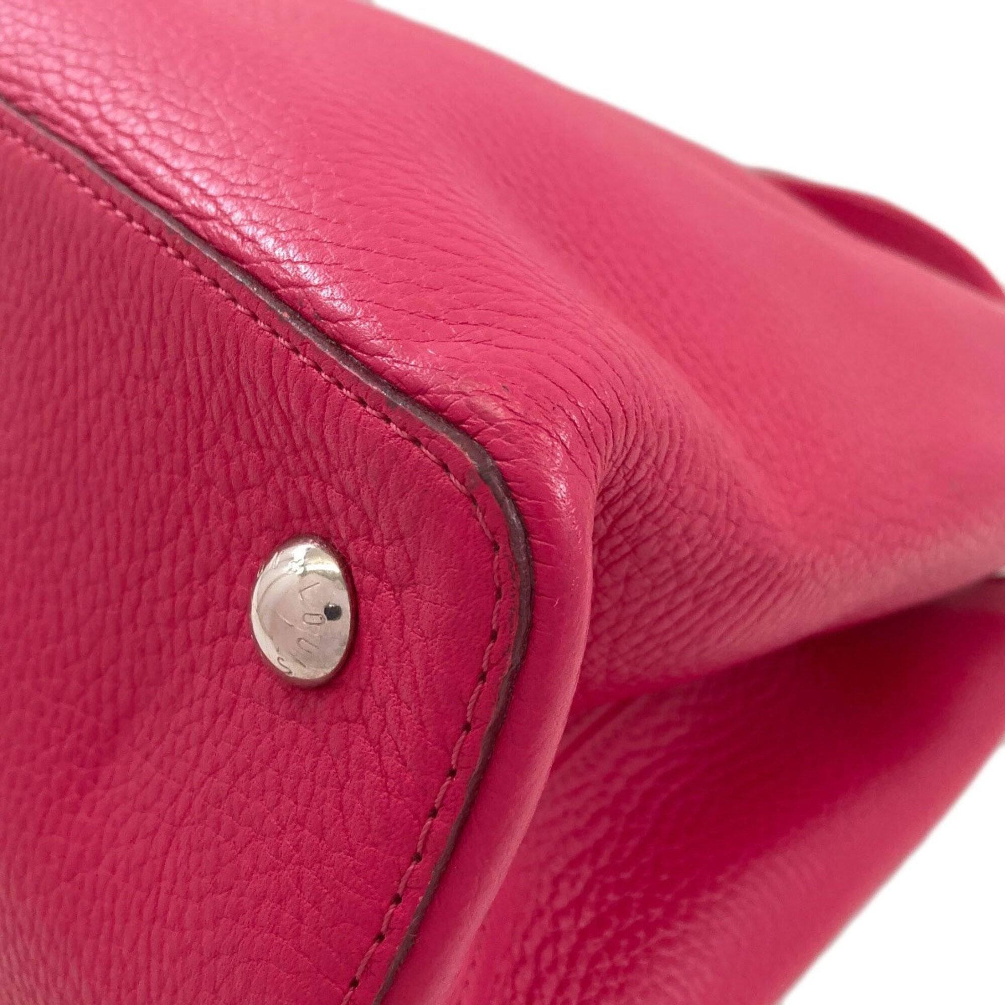 Louis Vuitton Pink Leather Handbag (Pre-Owned)