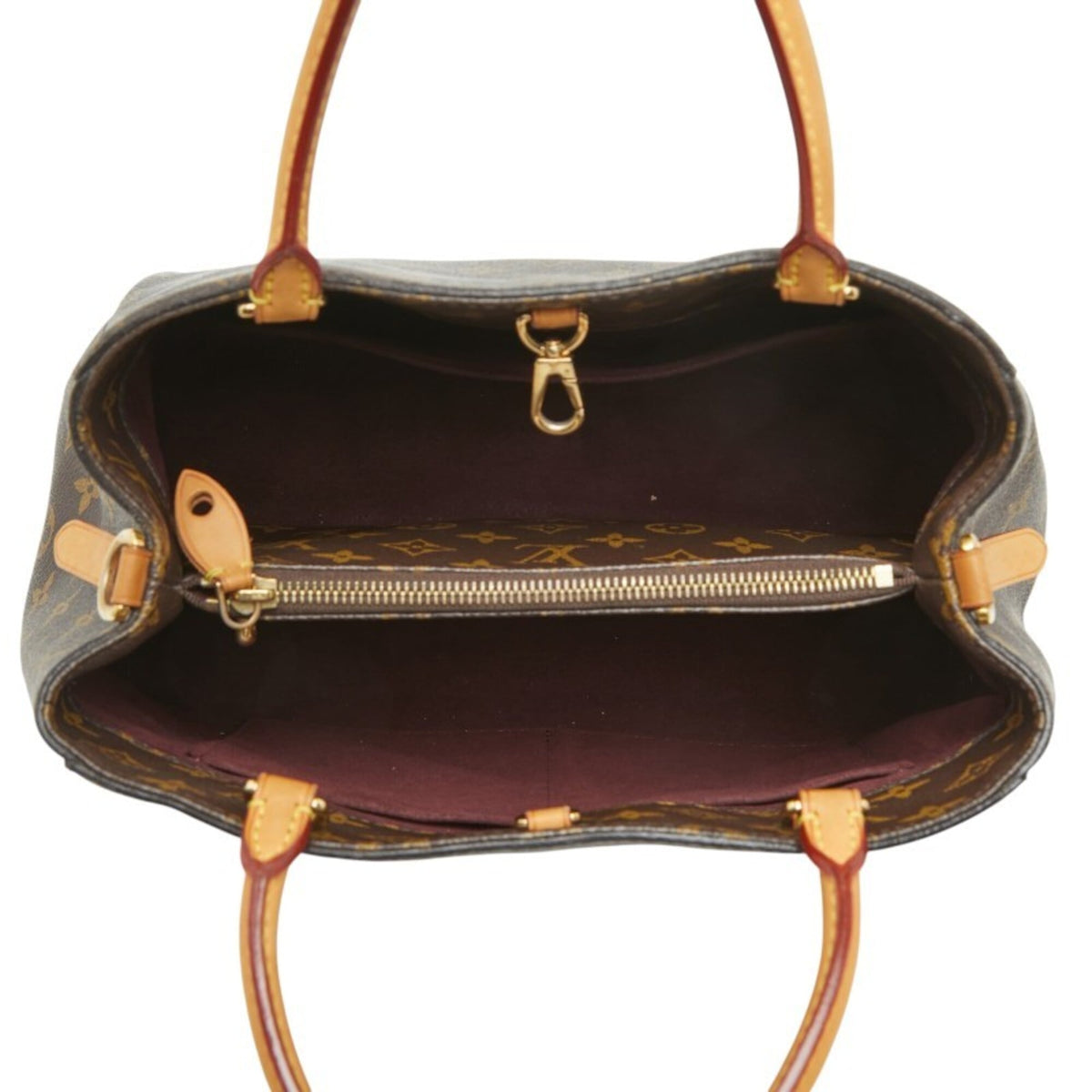 Louis Vuitton Brown Pvc Leather Handbag Shoulder Bag (Pre-Owned)