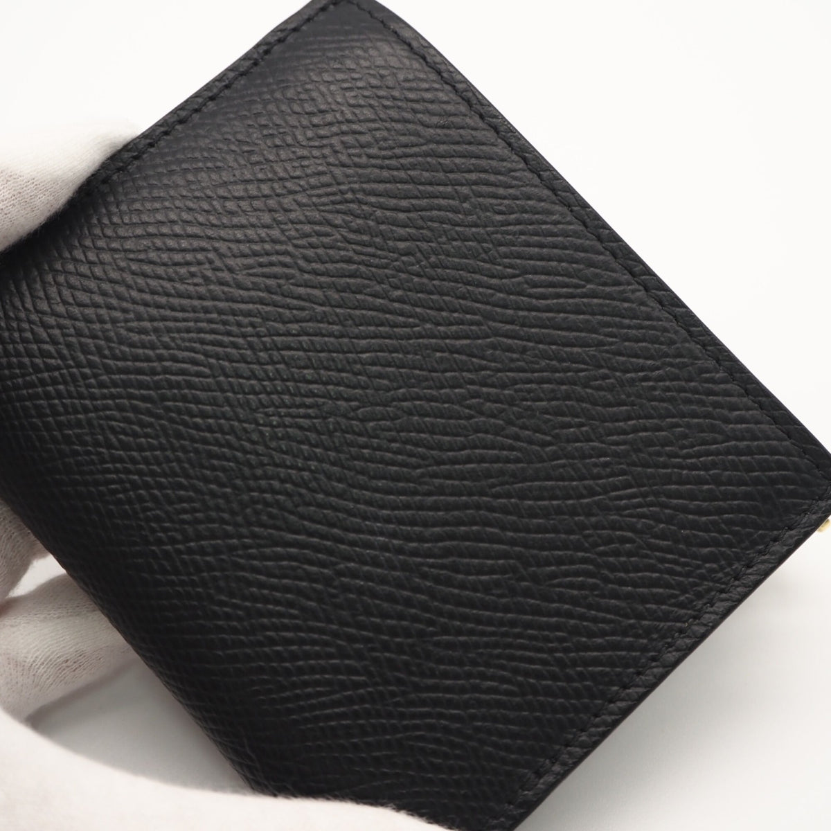 Celine Black Leather Wallet (Bi-Fold) (Pre-Owned)