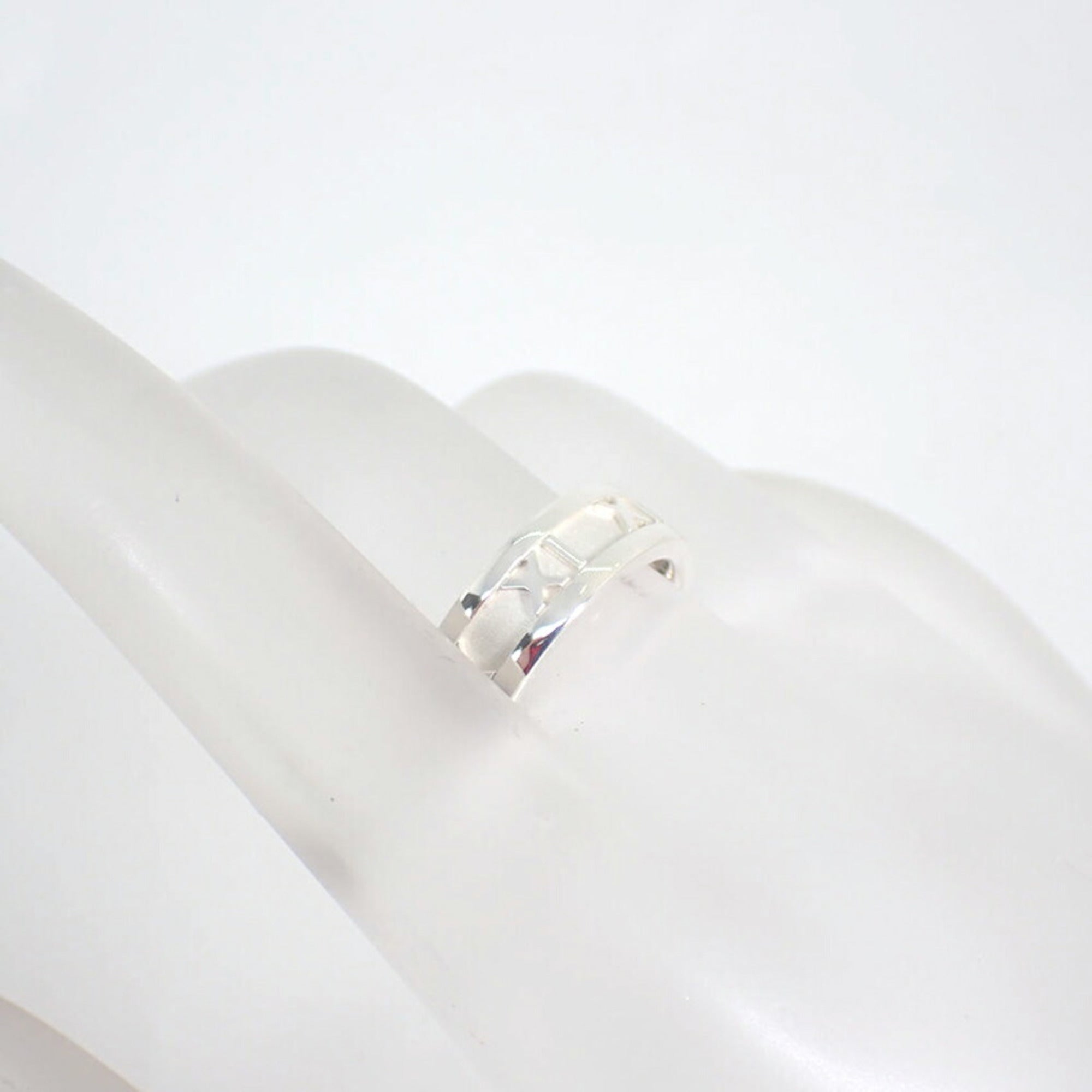 Tiffany Sterling Silver 925 Band Ring (Pre-Owned)
