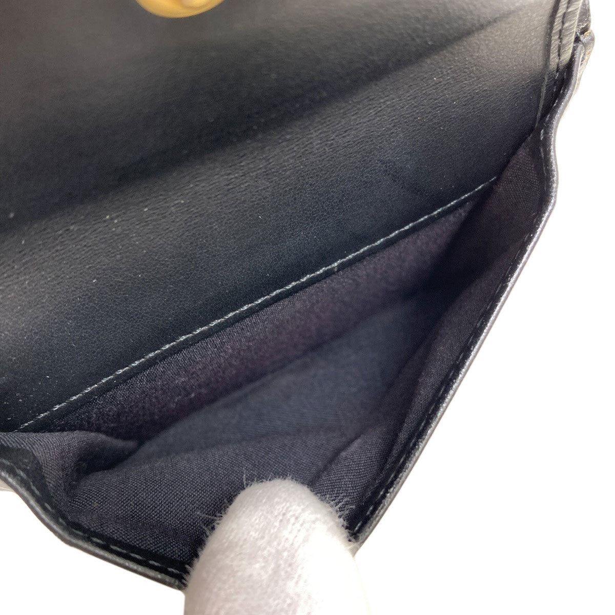 Fendi Black Leather Wallet (Bi-Fold) (Pre-Owned)