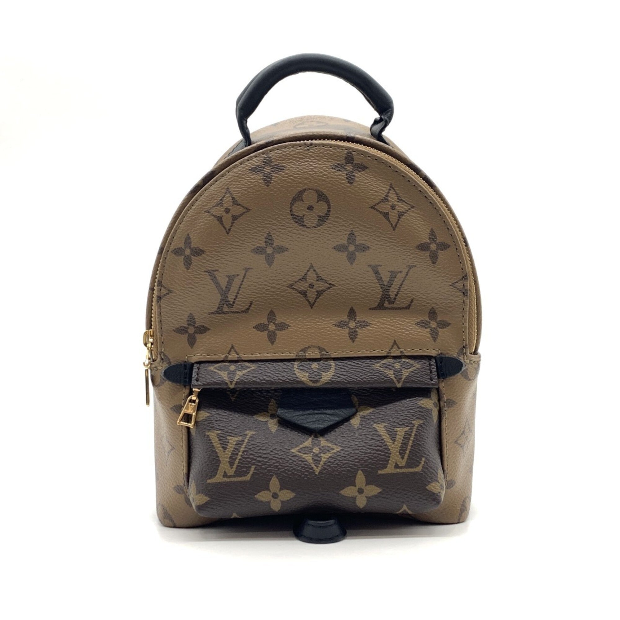 Louis Vuitton Brown Monogram Reverse Monogram Reverse Backpack (Pre-Owned)