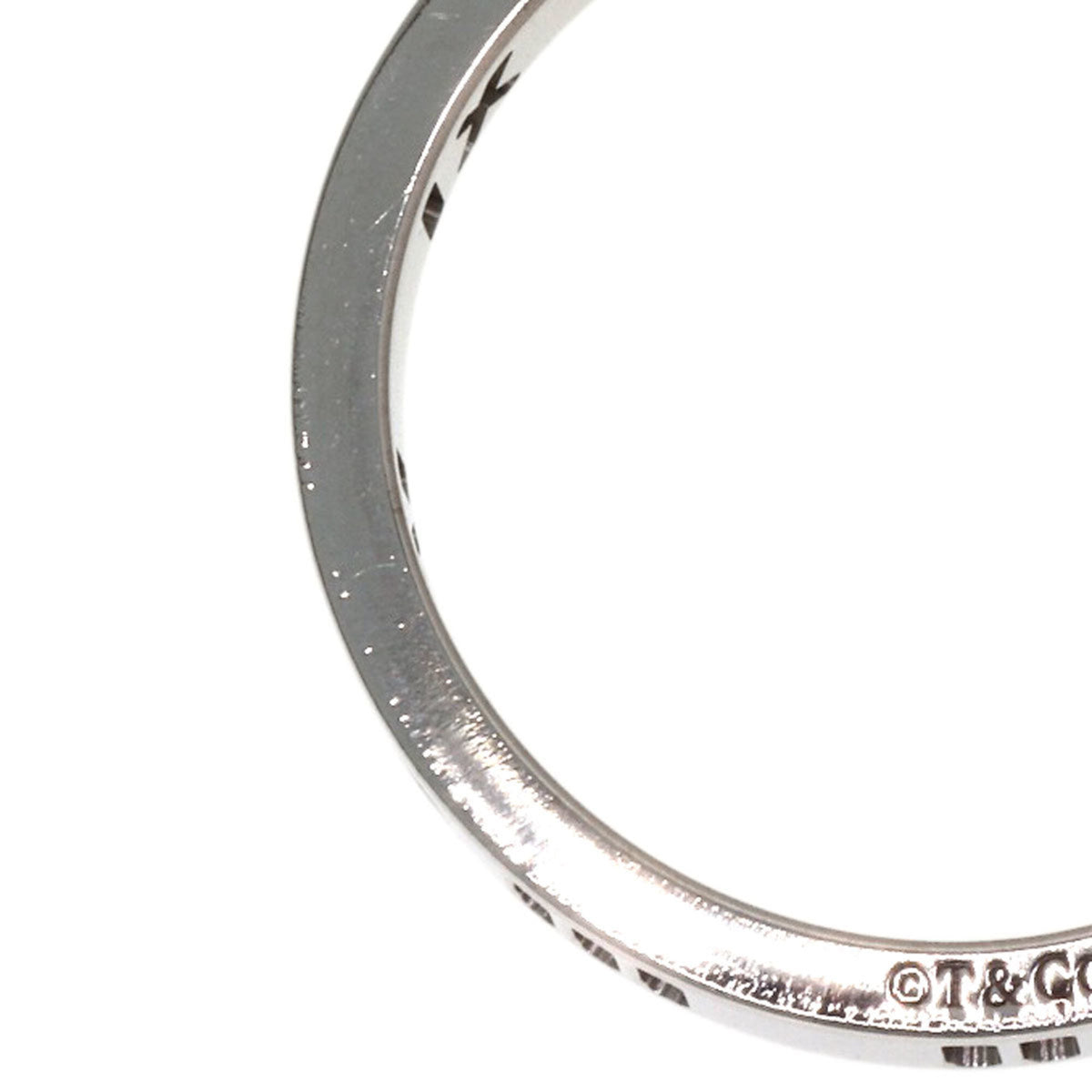 Tiffany White Gold White Gold (18K) Band Ring (Pre-Owned)