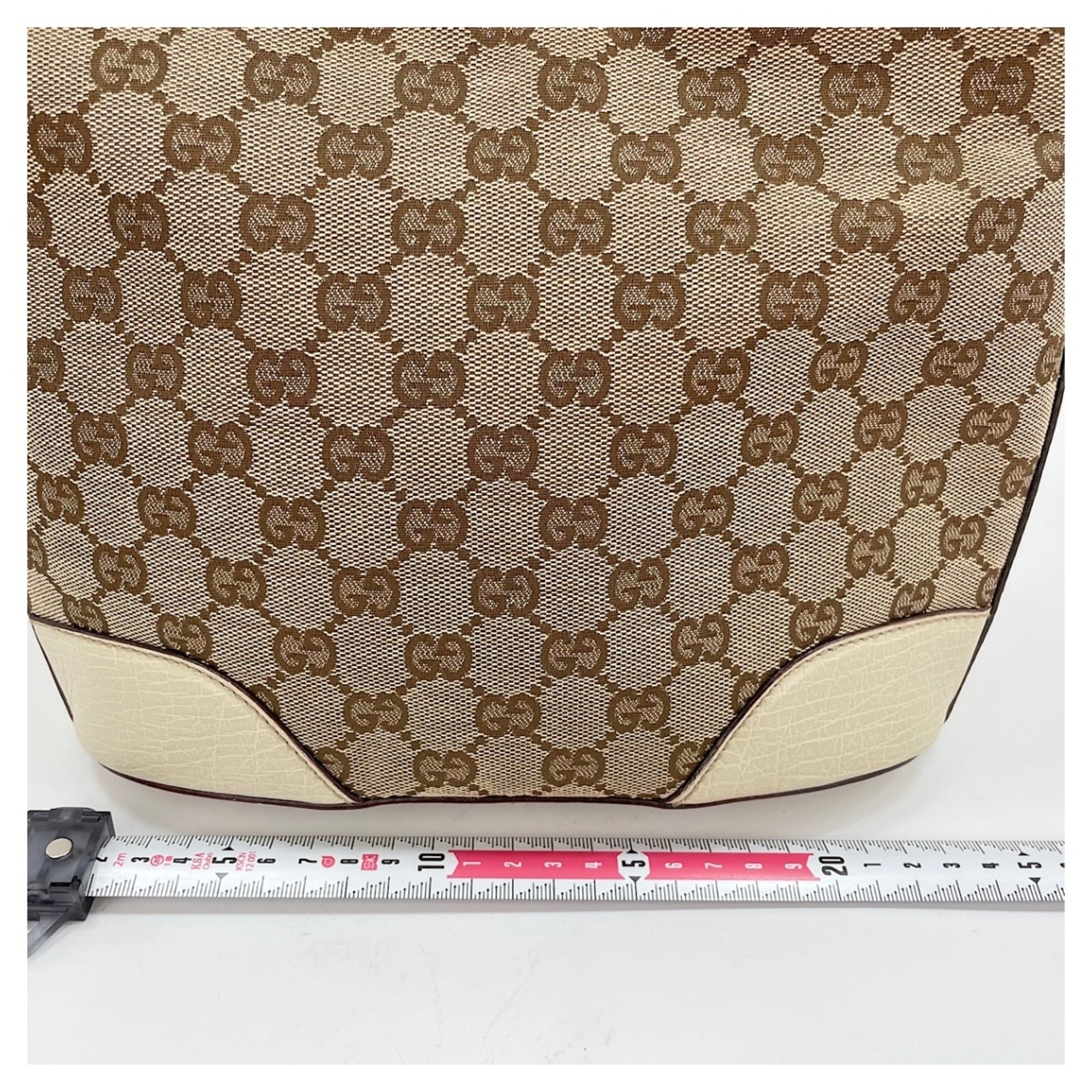 Gucci Horsebit White Shoulder Bag (Pre-Owned)