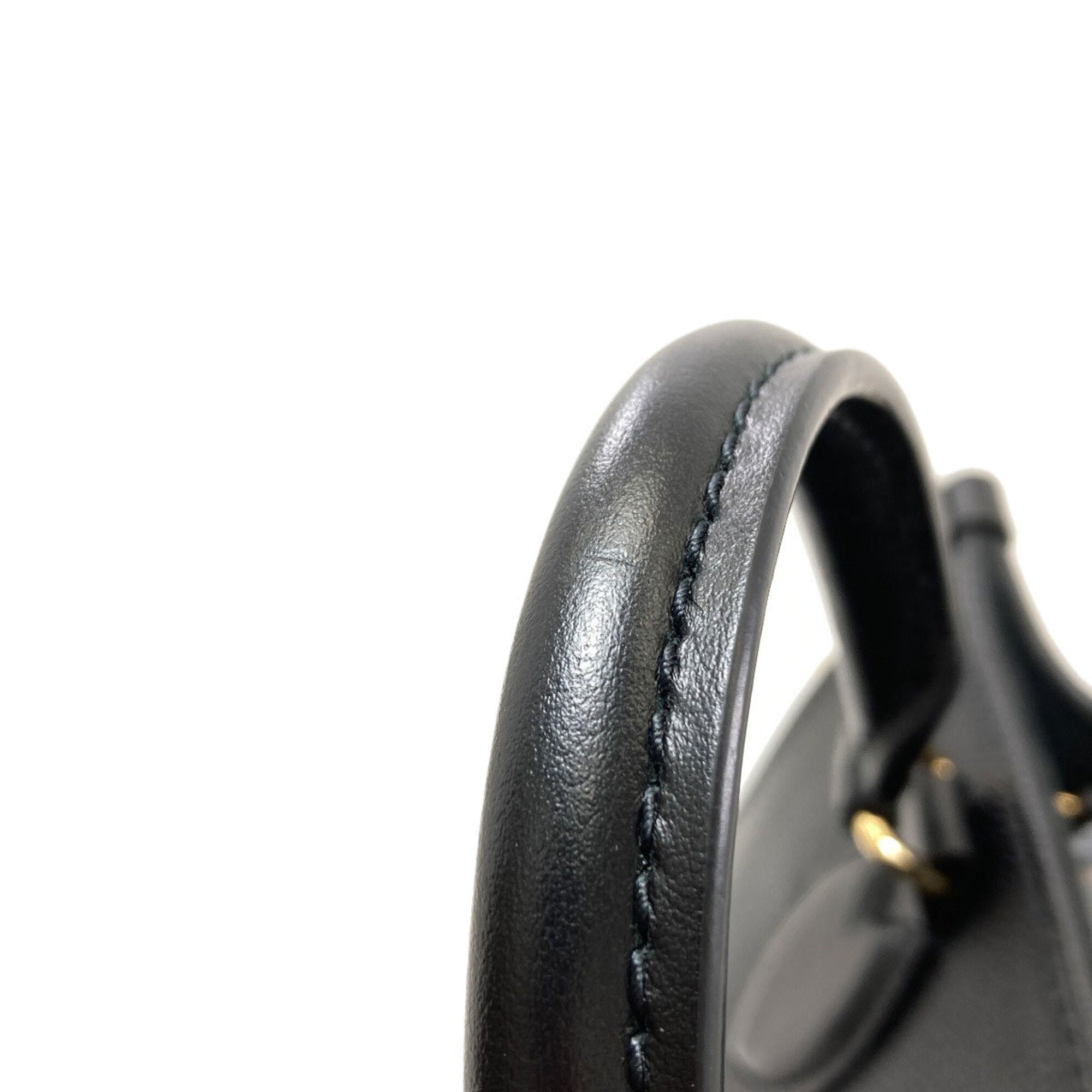 Louis Vuitton Black Monogram Empreinte Handbag (Pre-Owned)