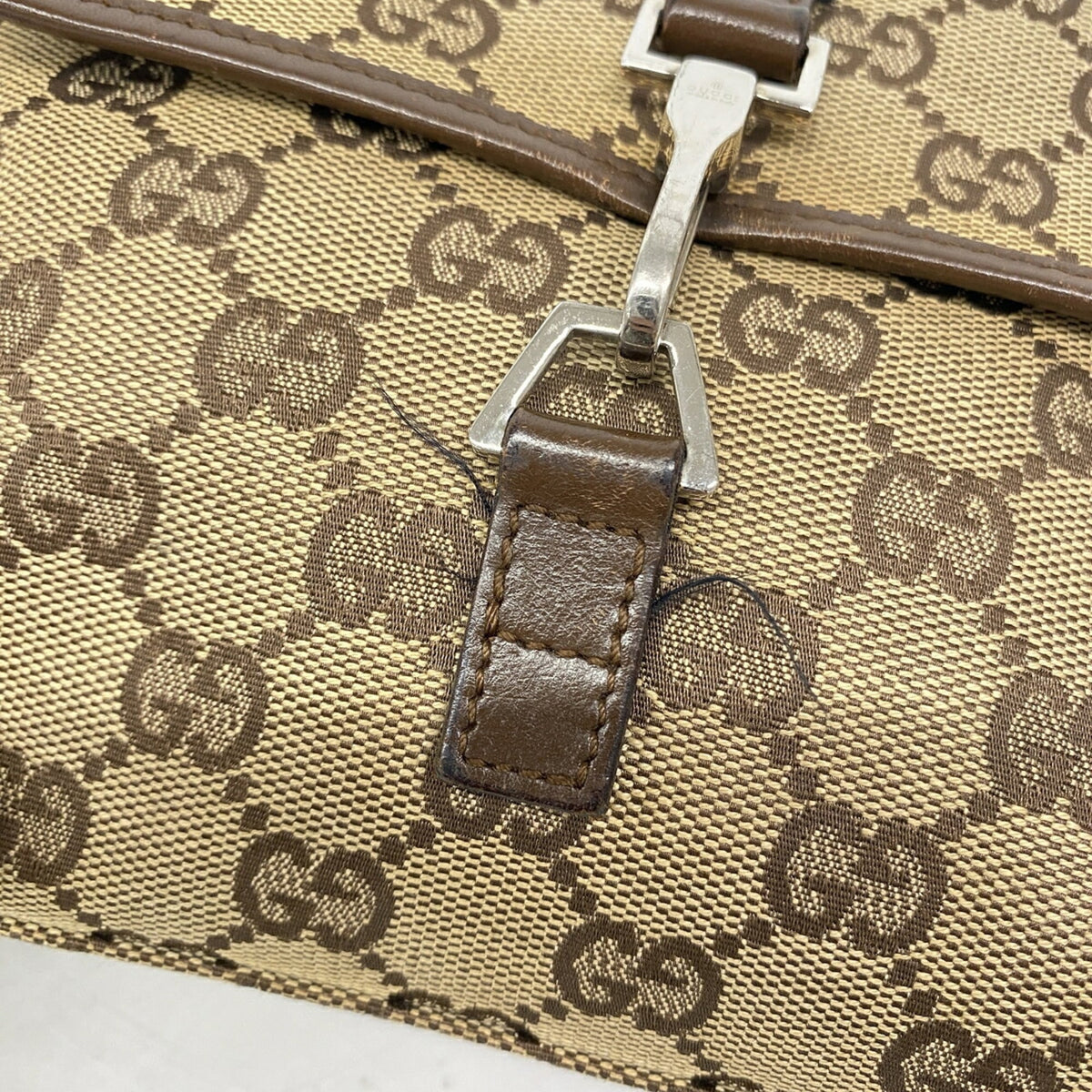 Gucci Brown Canvas Fanny Pack (Pre-Owned)