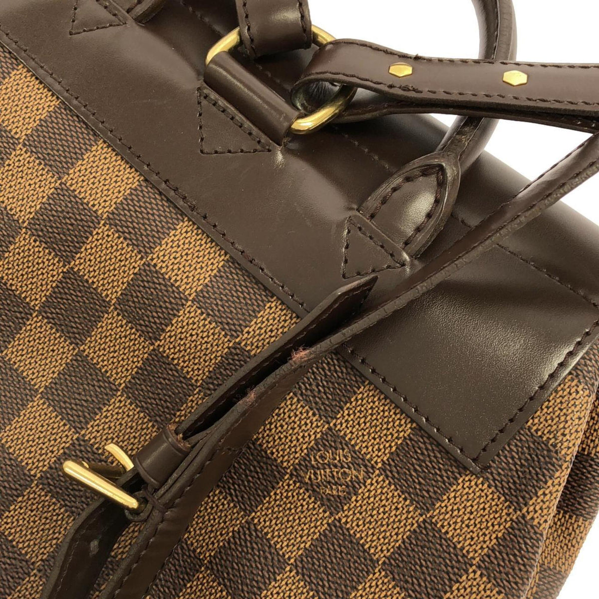Louis Vuitton Ebene Coated Canvas Backpack (Pre-Owned)