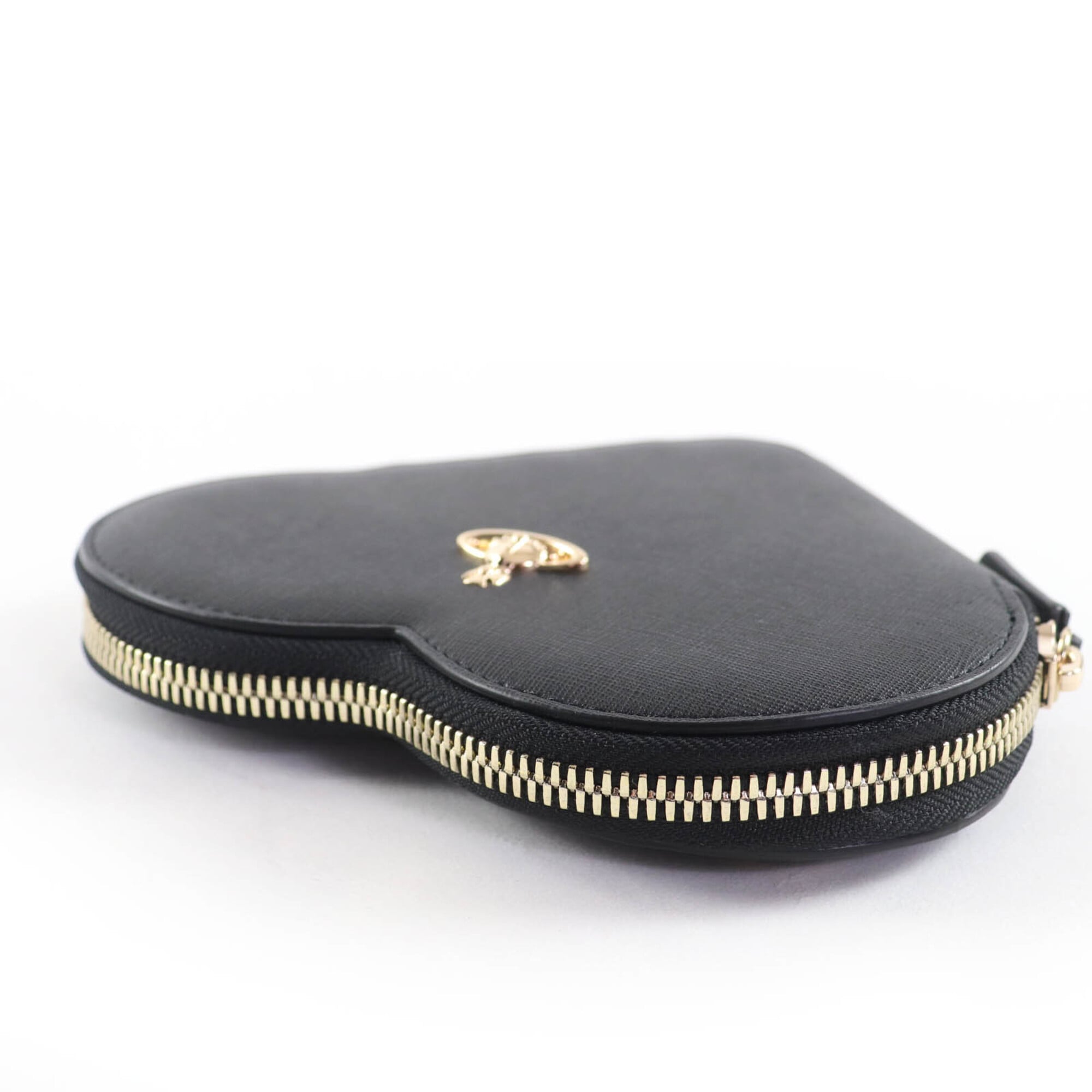 Vivienne Westwood Black Leather Shoulder Bag (Pre-Owned)
