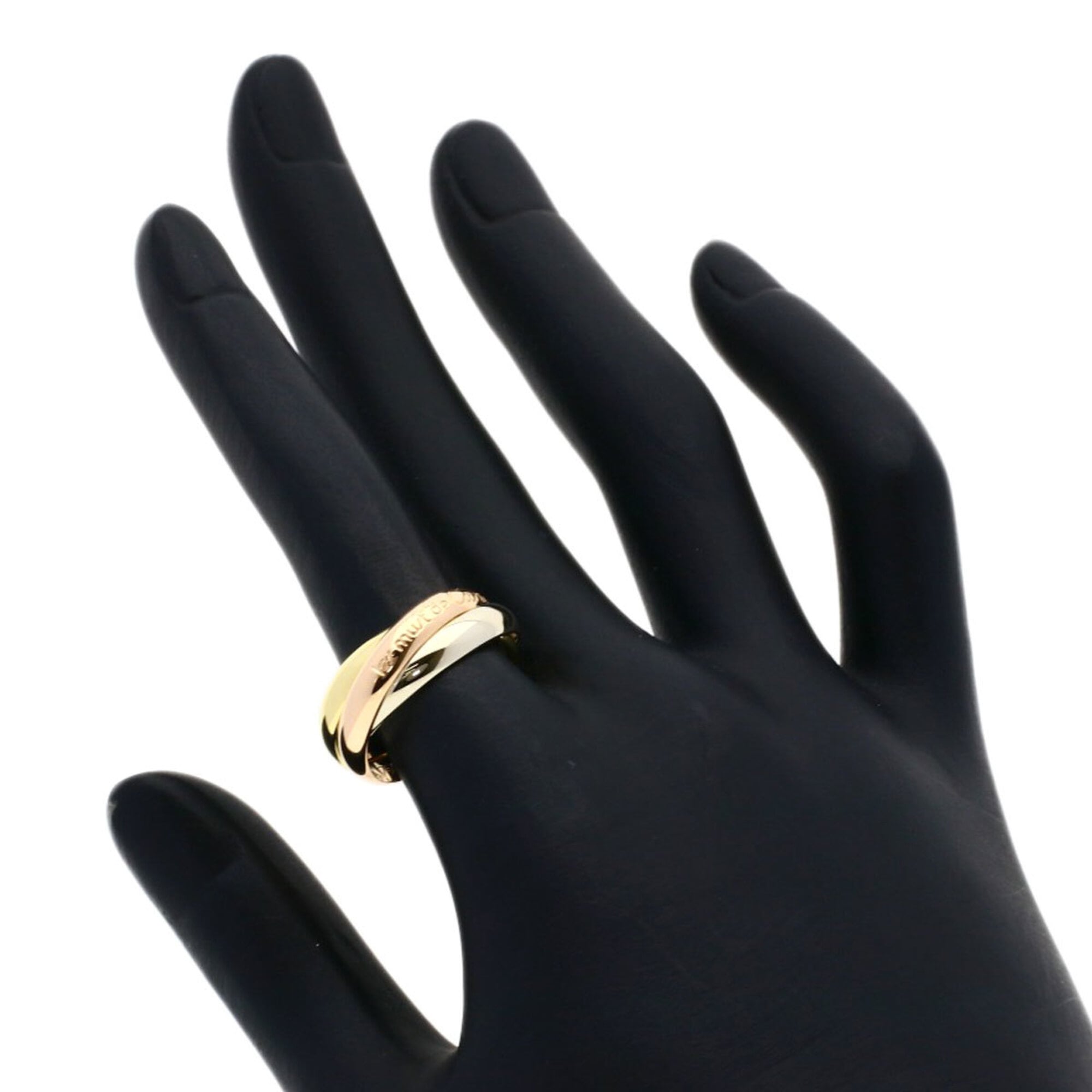 Cartier Yellow Gold (18K) Pink Gold (18K) White Gold (18K) Band Ring (Pre-Owned)