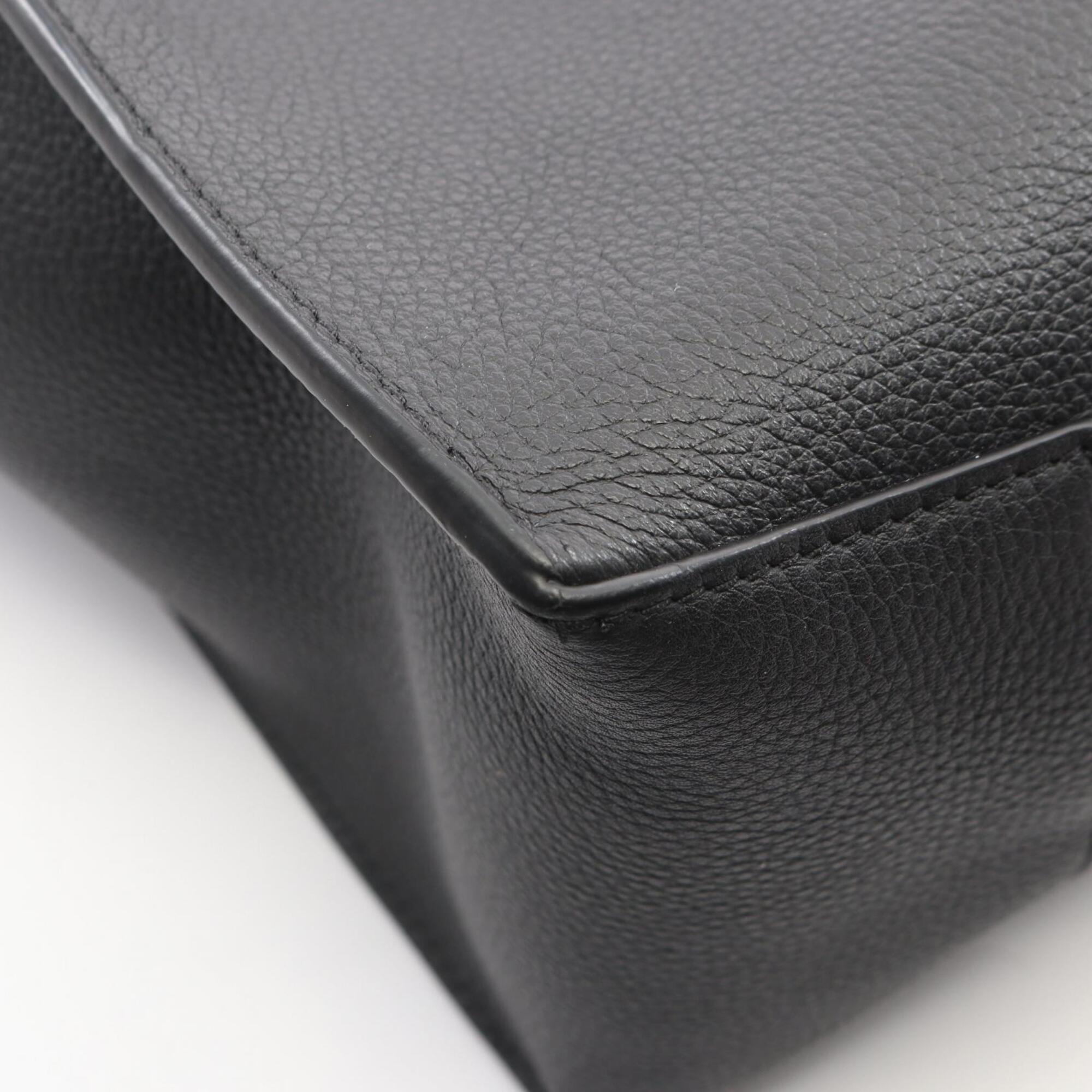 Loewe Black Leather Handbag Tote Bag (Pre-Owned)