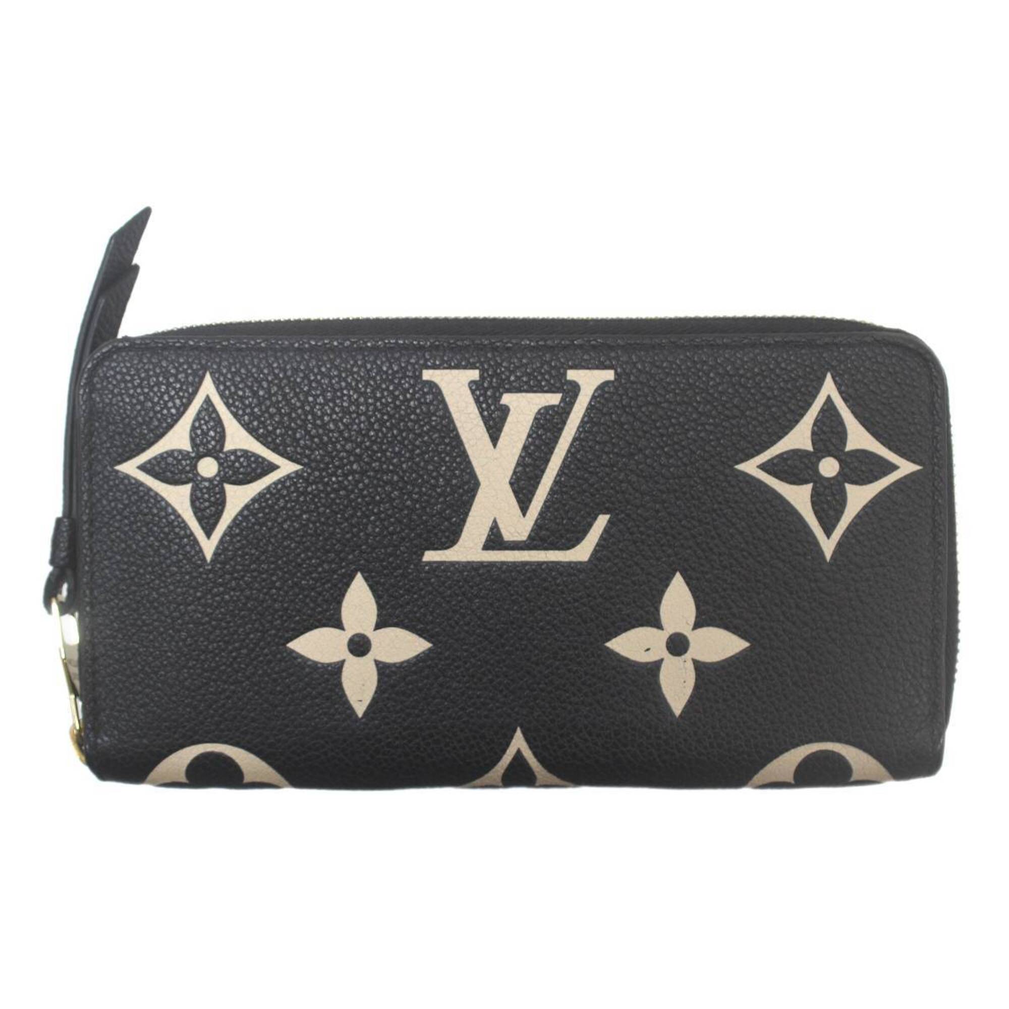 Louis Vuitton Monogram Empreinte Black Monogram Empreinte Long Wallet (Bi-Fold) (Pre-Owned)