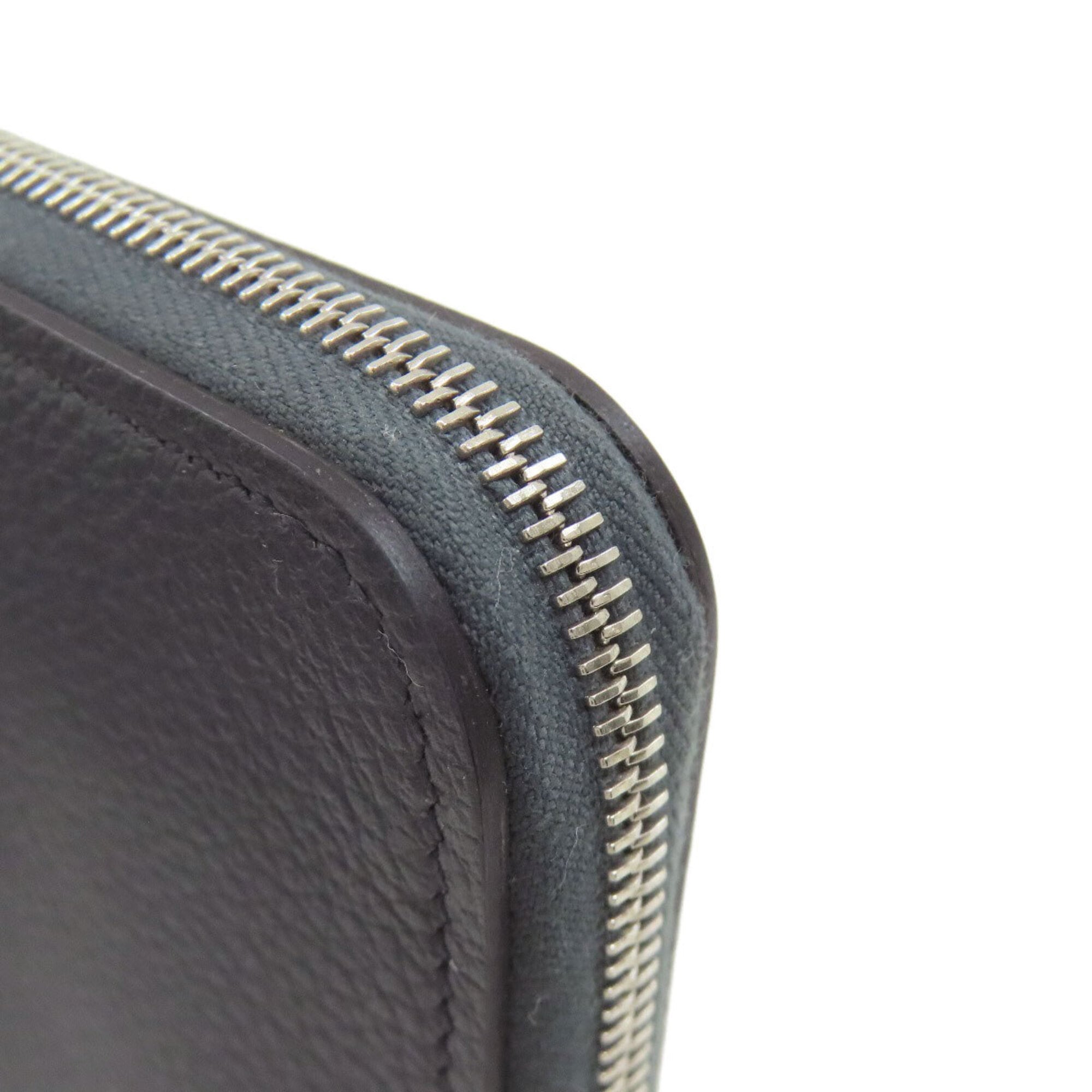 Hermes Gray Epsom Leather Long Wallet (Bi-Fold) (Pre-Owned)