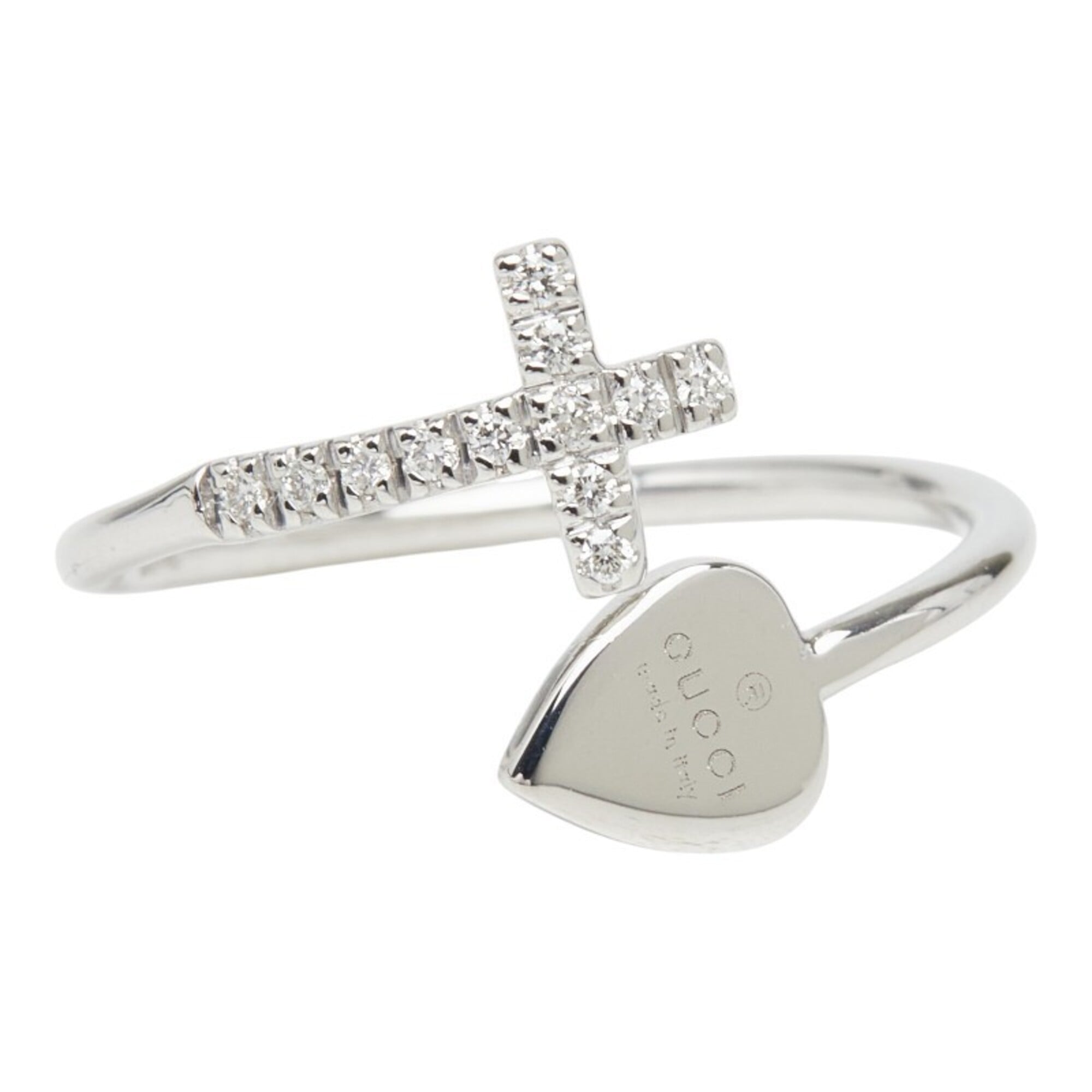 Gucci White Gold (18K) Band Ring (Pre-Owned)