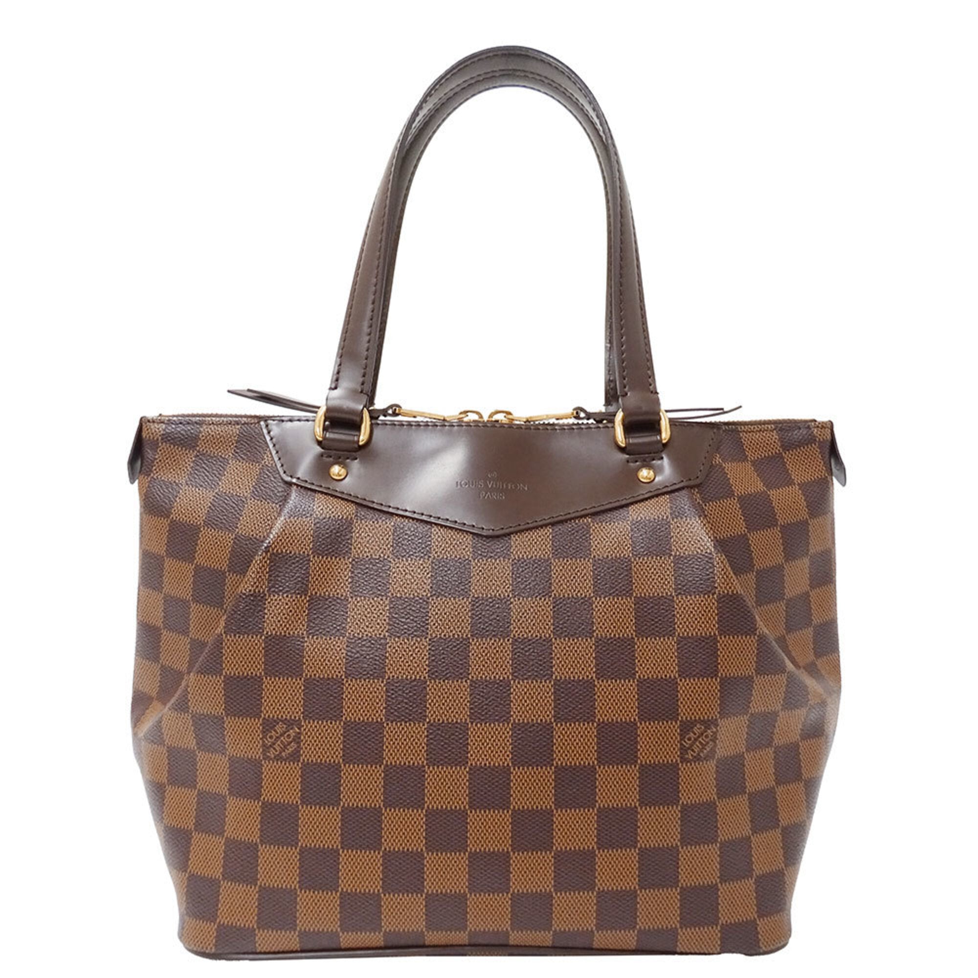 Louis Vuitton Brown Damier Canvas Tote Bag (Pre-Owned)