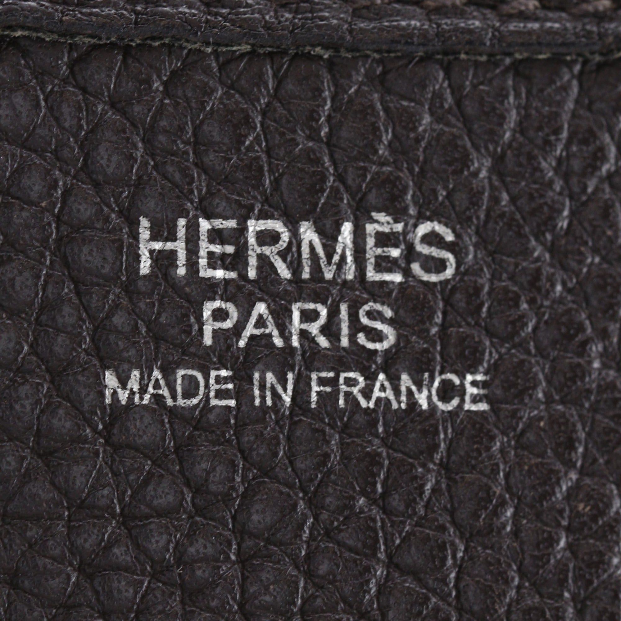 Hermes Brown Taurillon Clemence Leather Shoulder Bag (Pre-Owned)