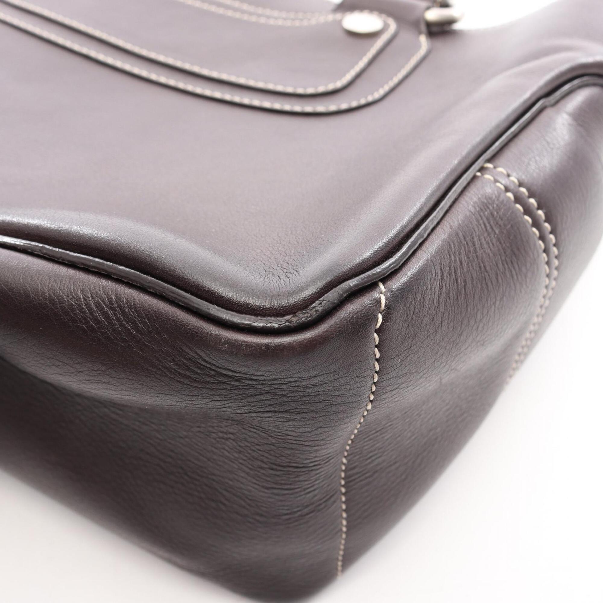 Celine Brown Leather Handbag (Pre-Owned)