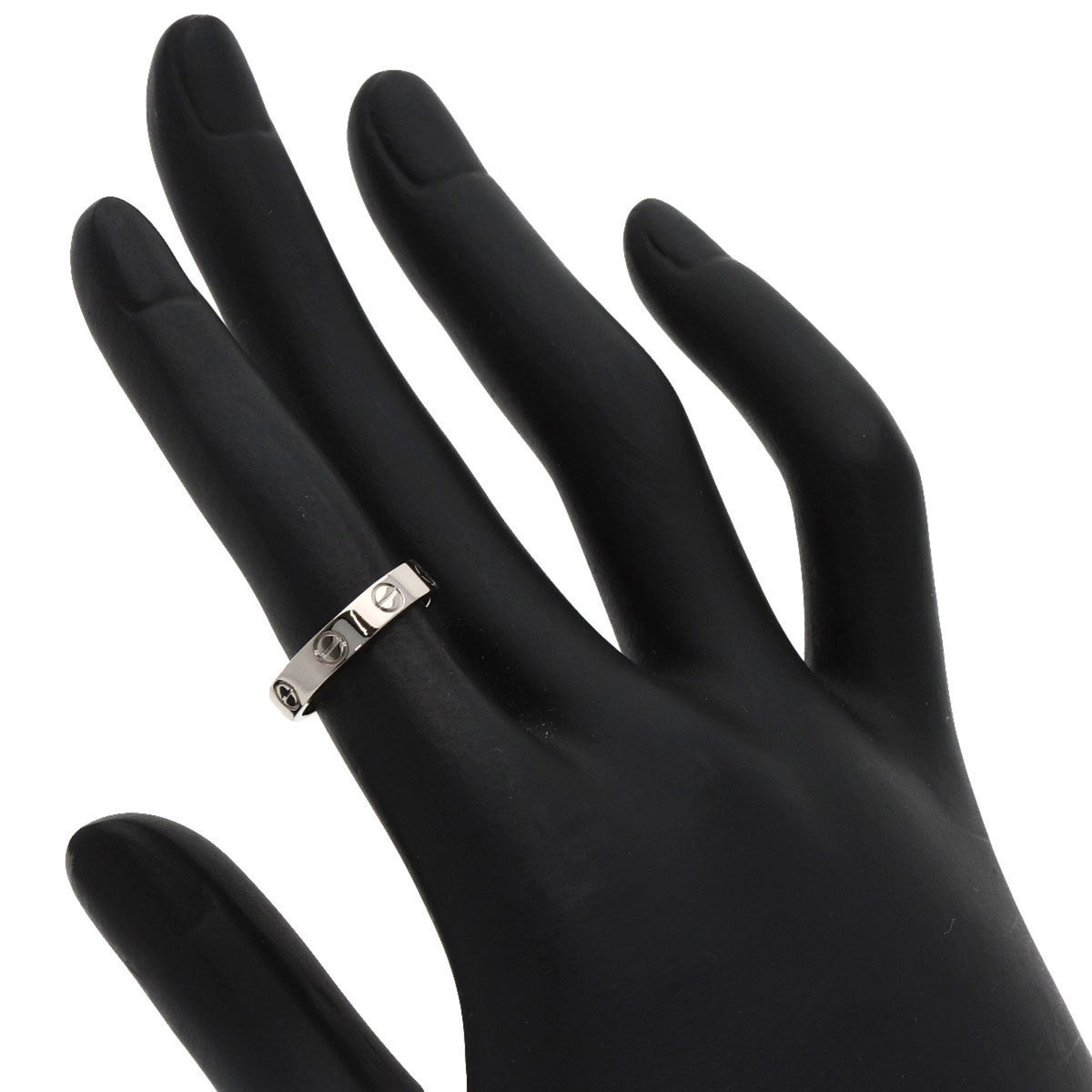 Cartier White Gold White Gold (18K) Band Ring (Pre-Owned)