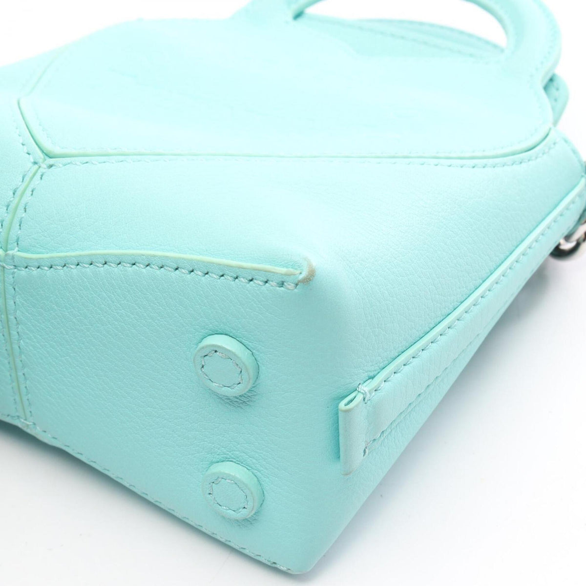 Tiffany Green Leather Handbag (Pre-Owned)