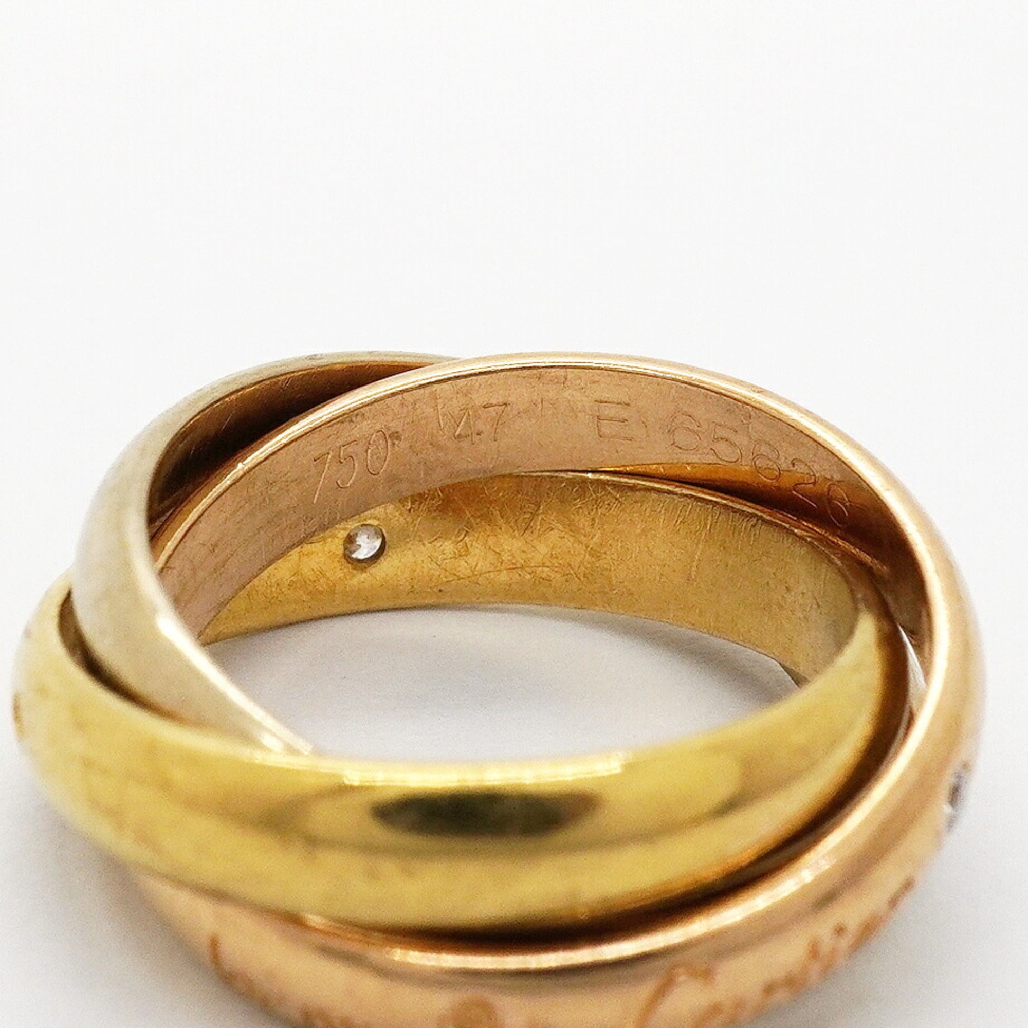 Cartier Yellow Gold (18K) Pink Gold (18K) White Gold (18K) Band Ring (Pre-Owned)