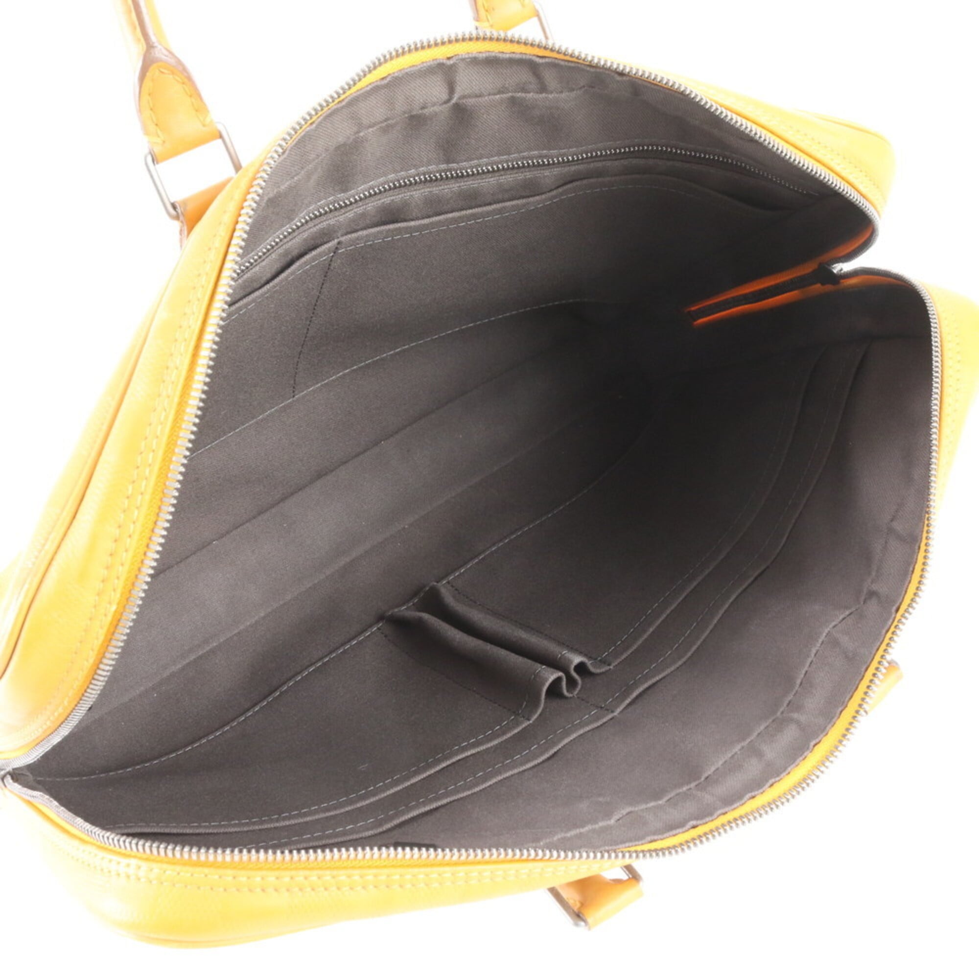 Louis Vuitton Solar Leather Briefcase Handbag (Pre-Owned)