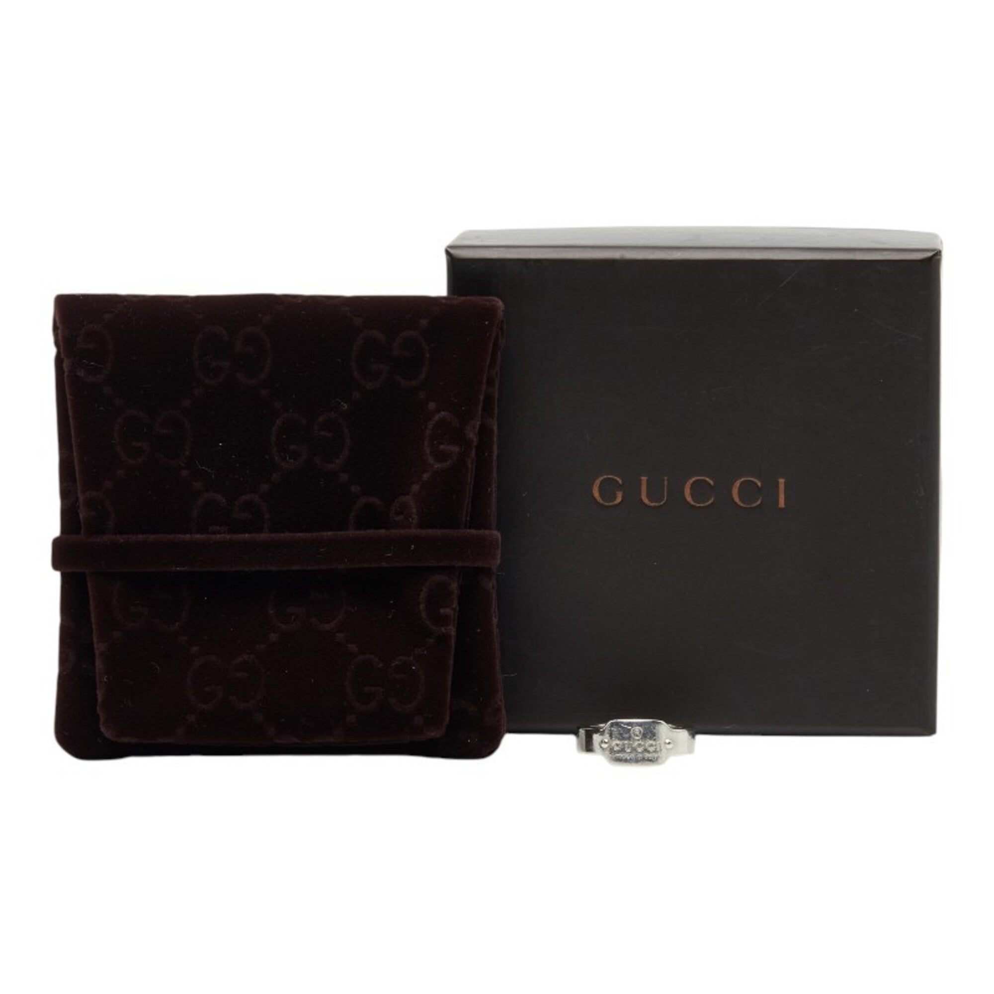 Gucci Silver 925 Band Ring (Pre-Owned)
