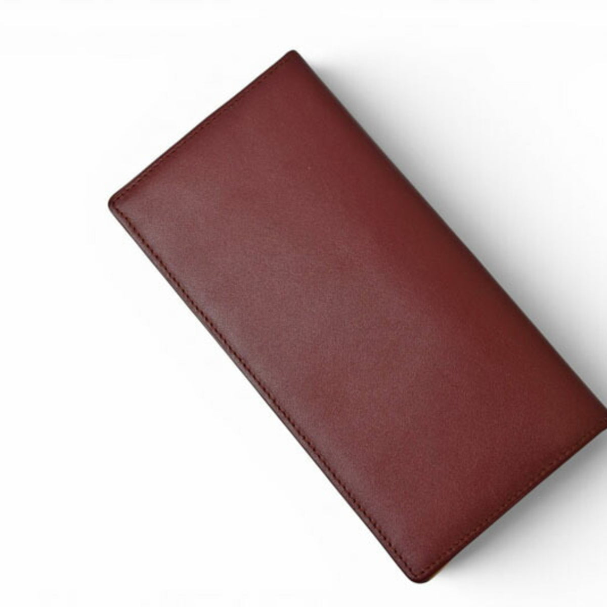 Cartier Must Bordeaux Leather Long Wallet (Bi-Fold) (Pre-Owned)
