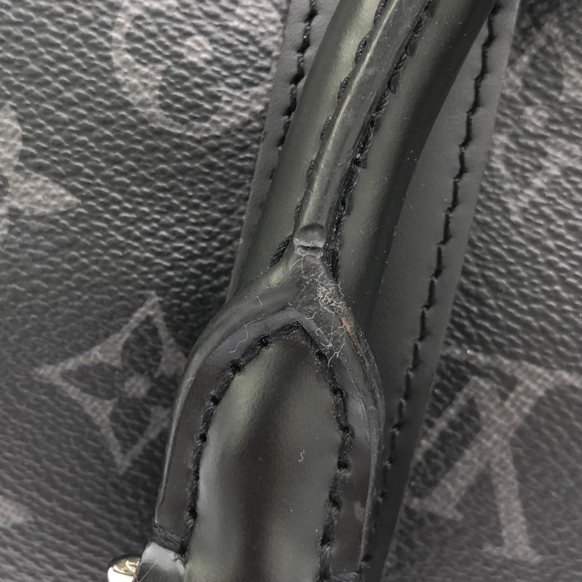 Louis Vuitton Black Monogram Eclipse Coated Canvas Boston Bag (Pre-Owned)