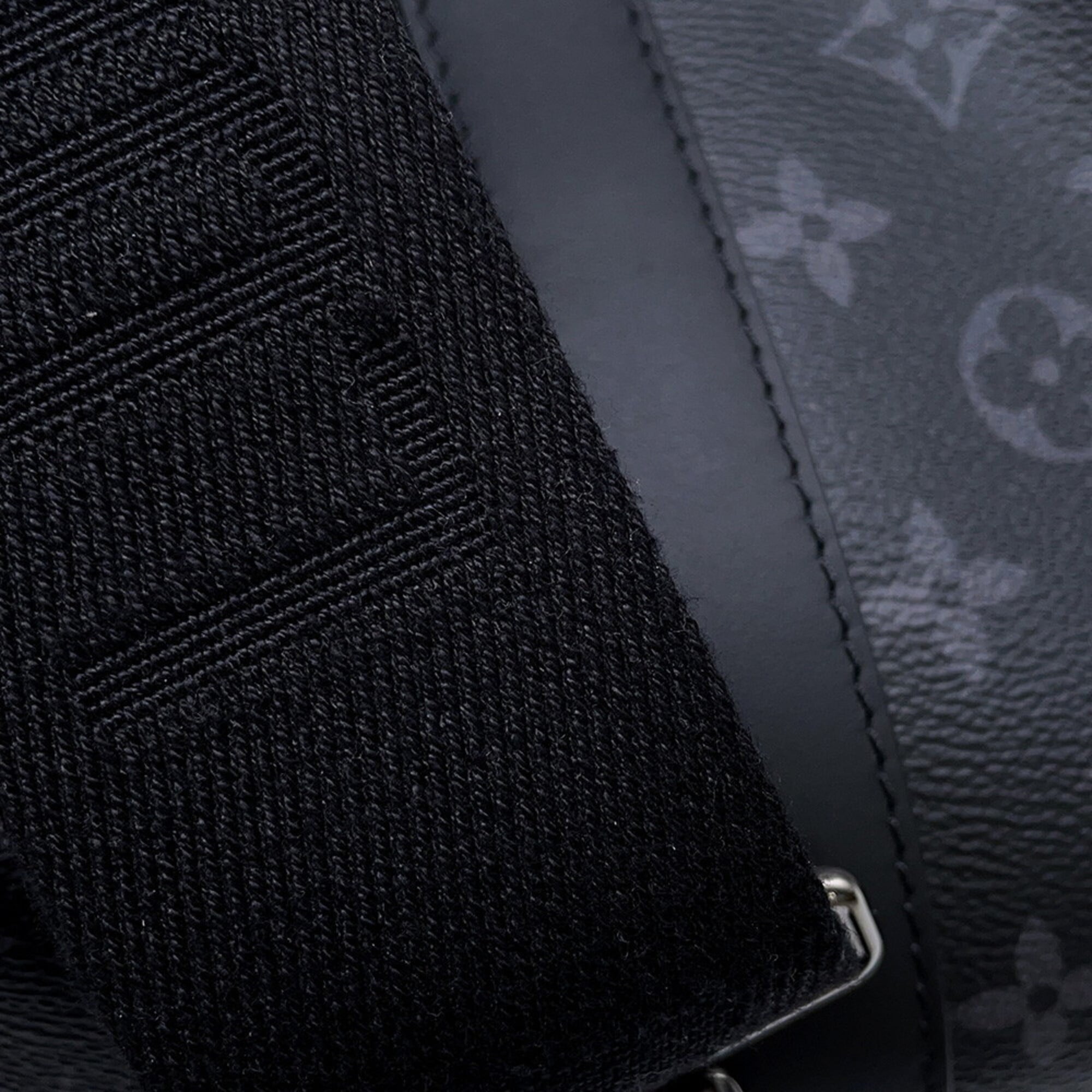 Louis Vuitton Black Monogram Eclipse Noir Monogram Eclipse Boston Bag Handbag (Pre-Owned)