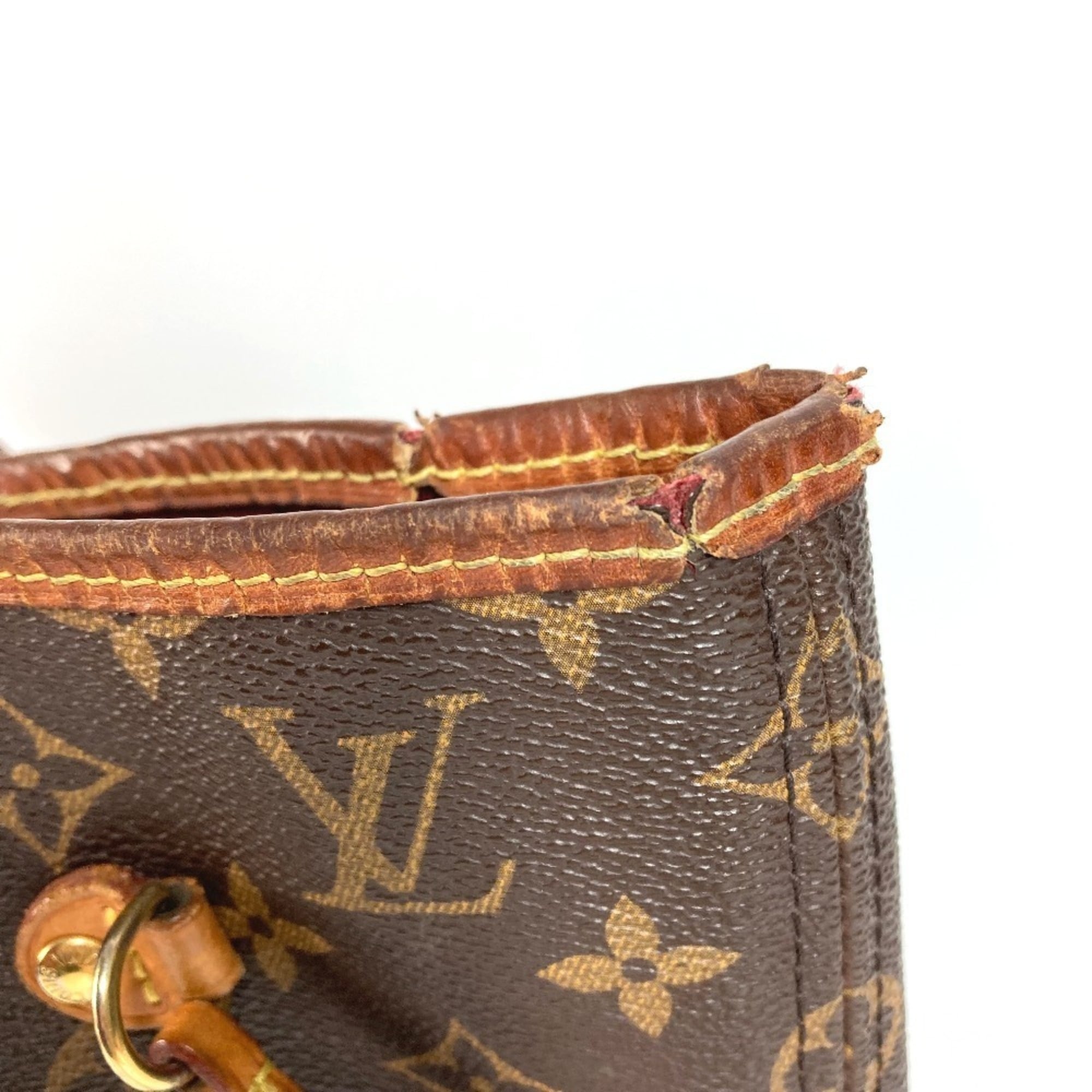 Louis Vuitton Brown Monogram Shoulder Bag Tote Bag (Pre-Owned)