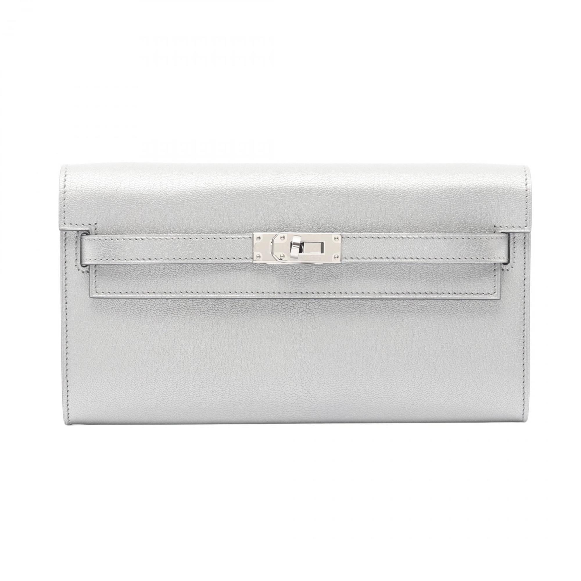 Hermes Argent Leather Shoulder Bag (Pre-Owned)