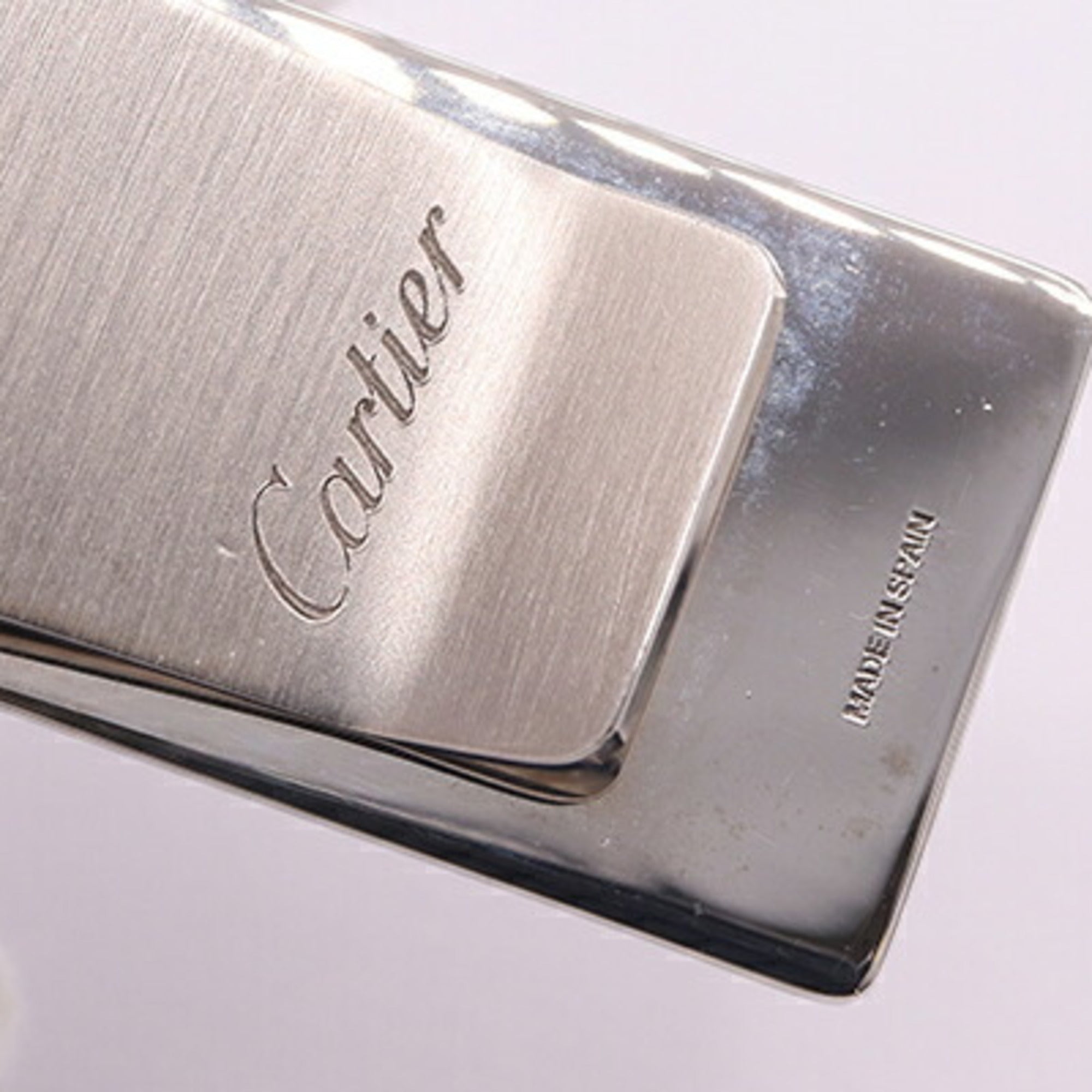 Cartier Silver Metal Money Clip (Pre-Owned)